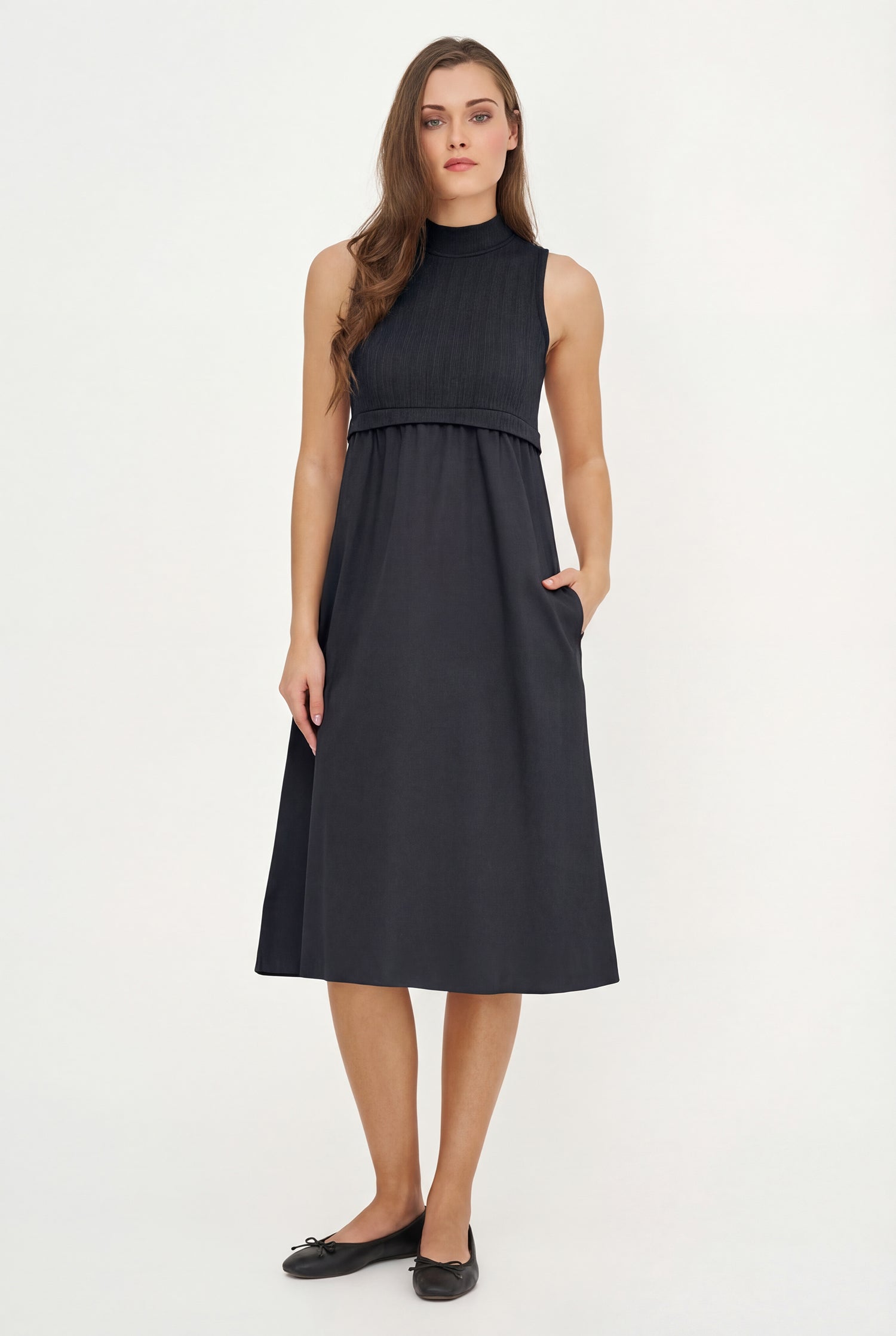 woven knit dress Manon Green Zigzag Woven Knit Maxi Dress