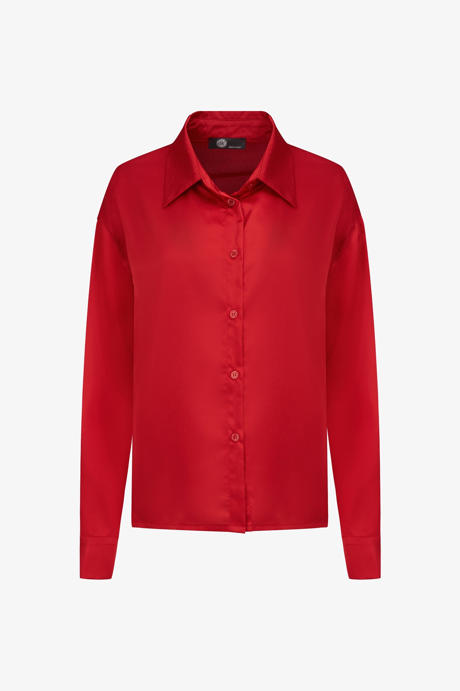 Women’s long sleeve woven button-down shirt