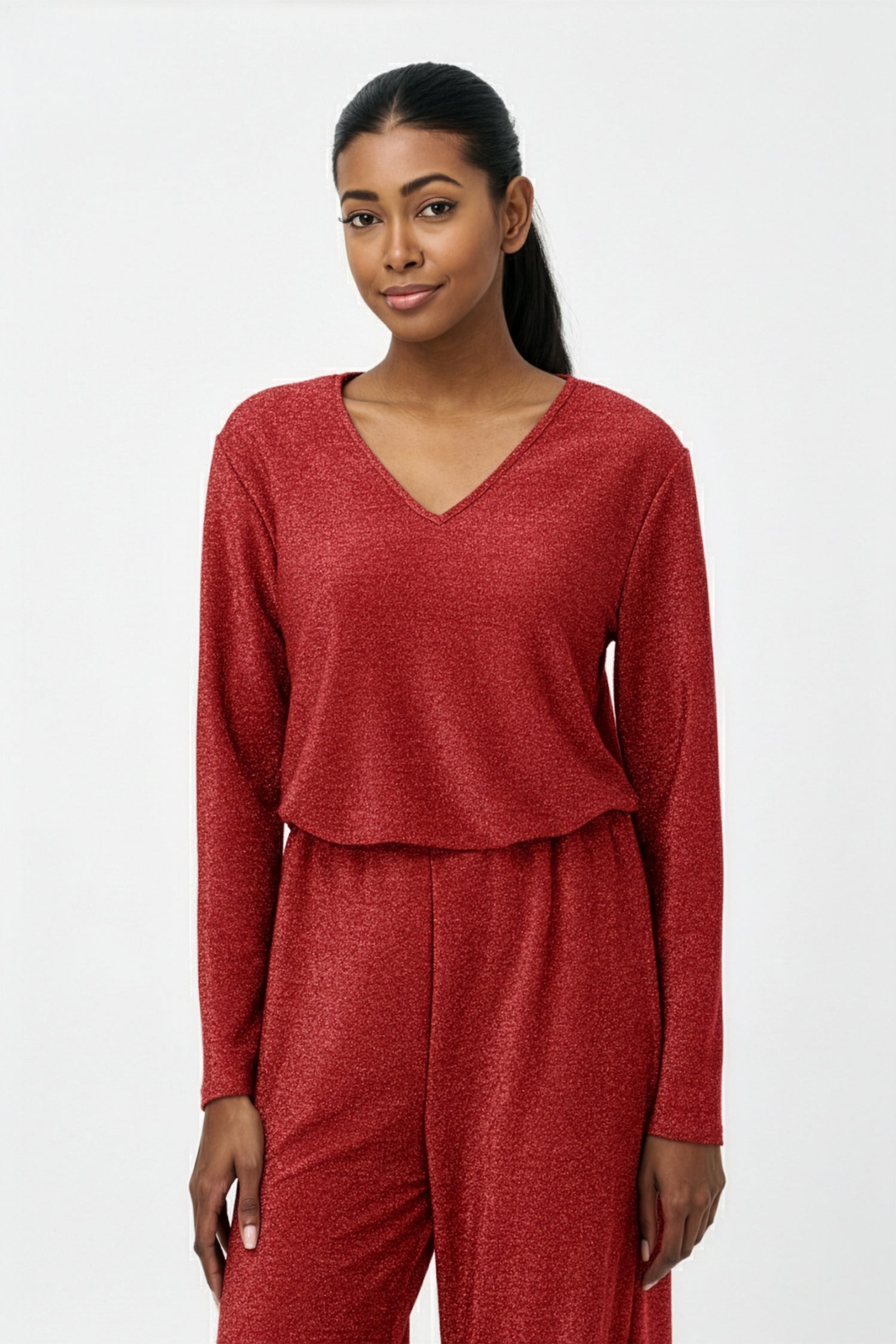 Women's Knit Long Sleeve Top