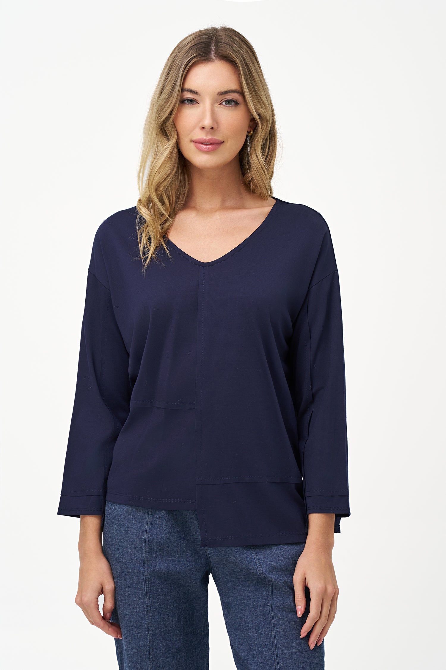 Women's Knit V-Neckline Top