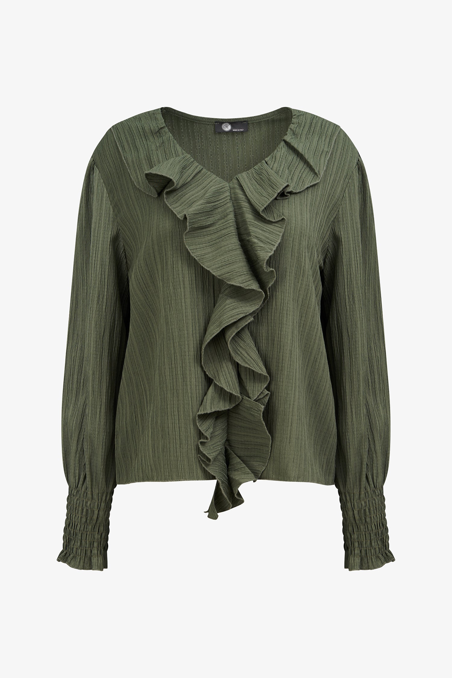 Women's Woven V-Neck Top