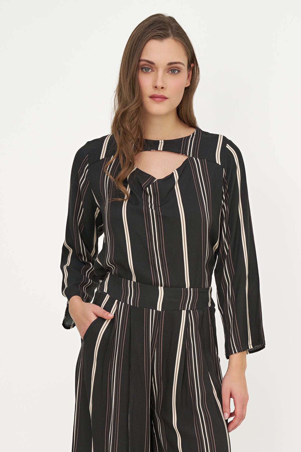 Women's Printed Woven Top