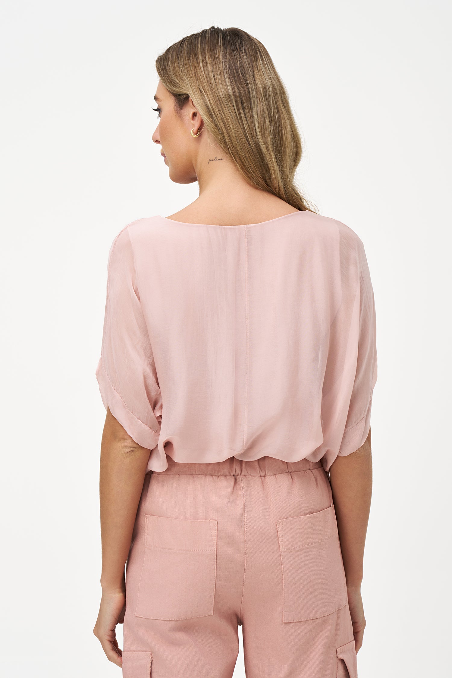 Women's Woven V-Neckline Top