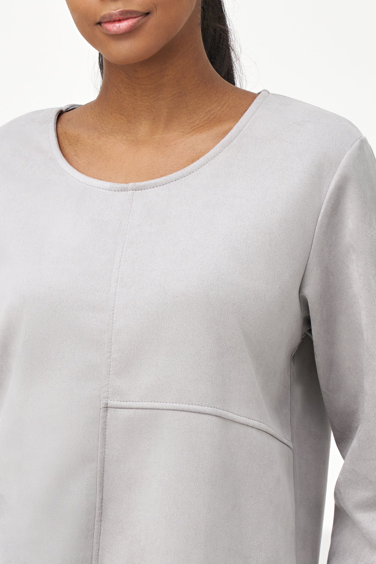 Women's Knit Scoop-Neckline Top