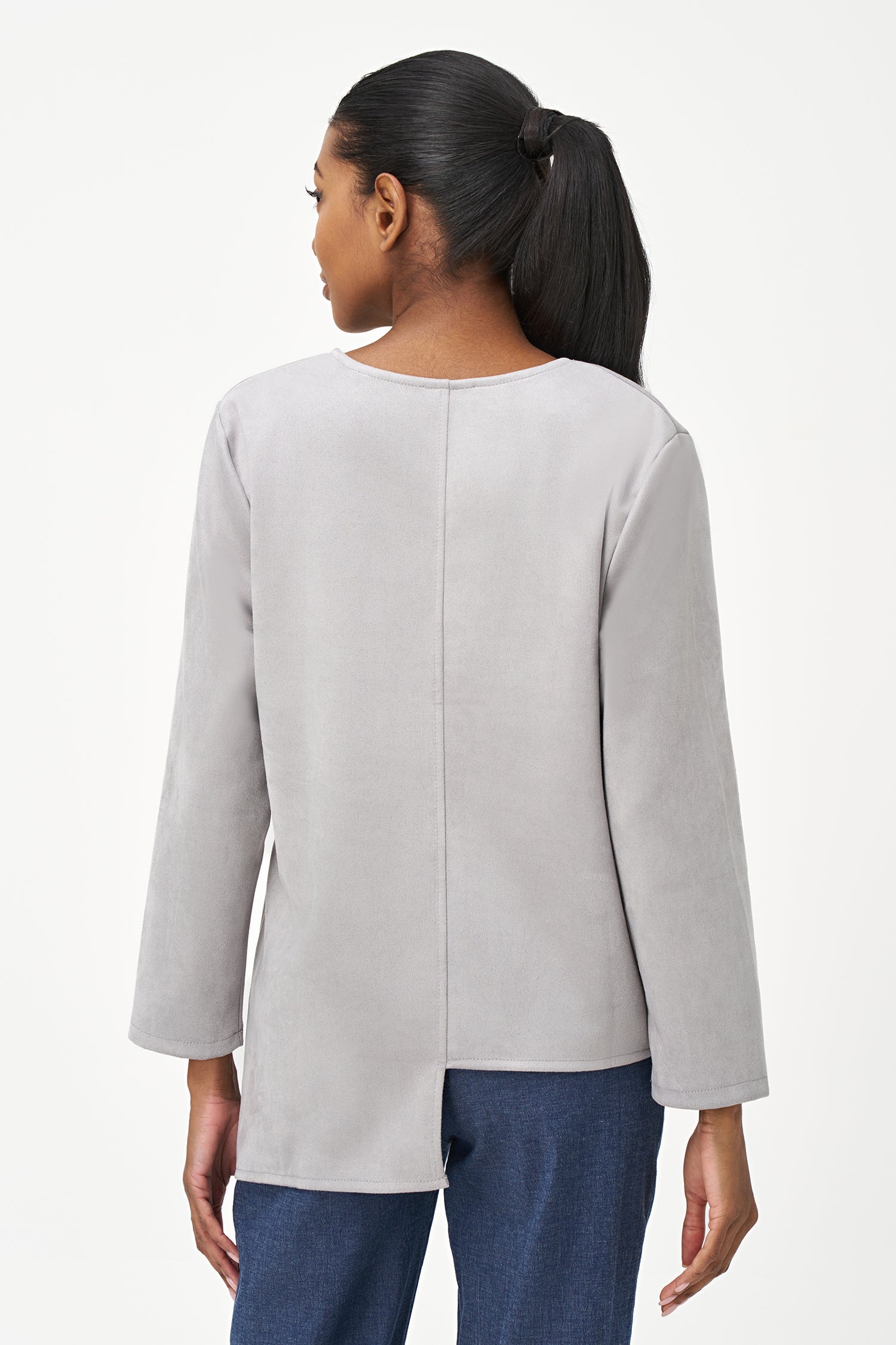 Women's Knit Scoop-Neckline Top