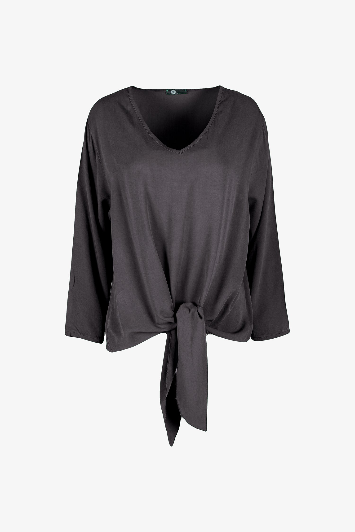 Women's Woven V-Neck Top