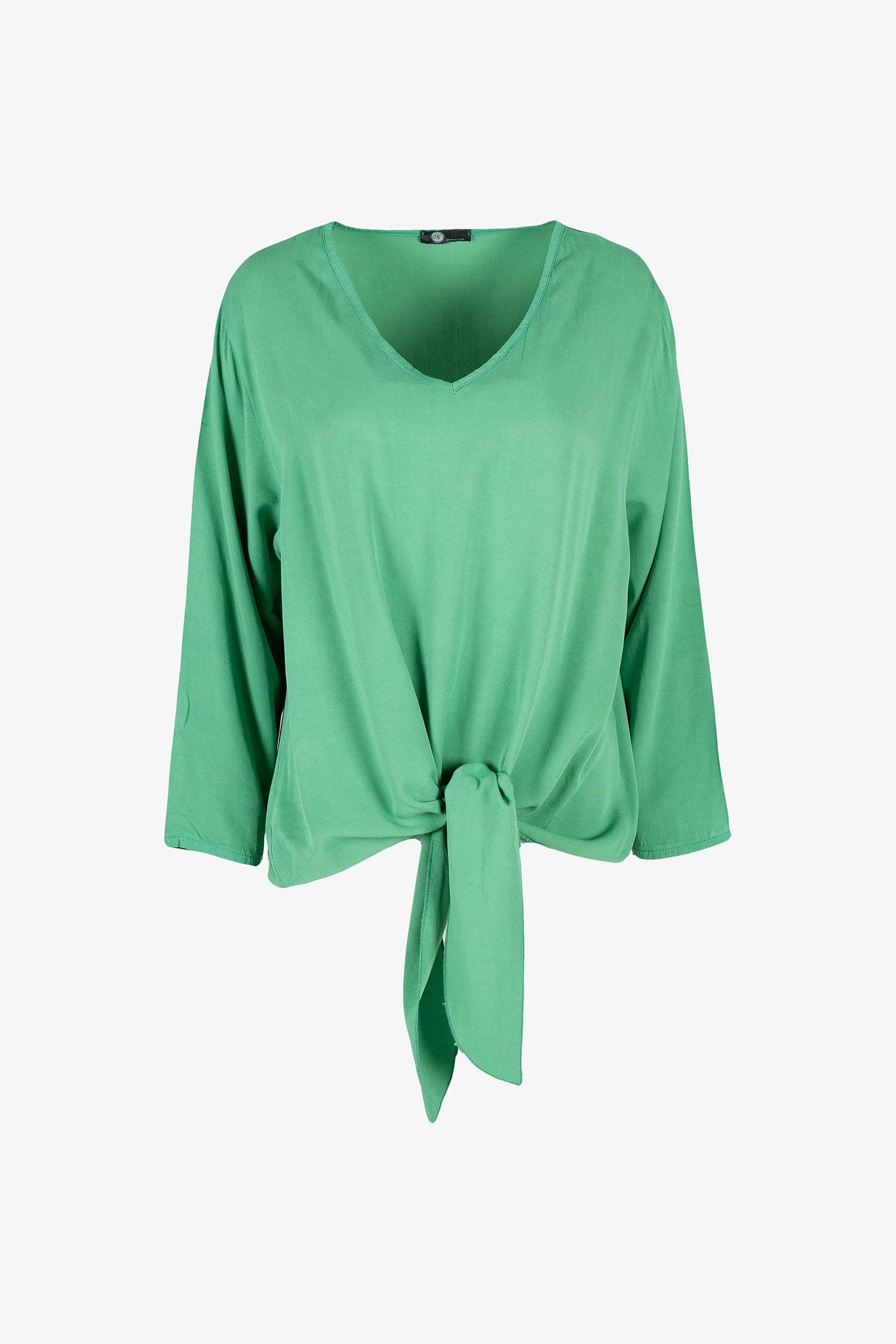 Women's Woven V-Neck Top