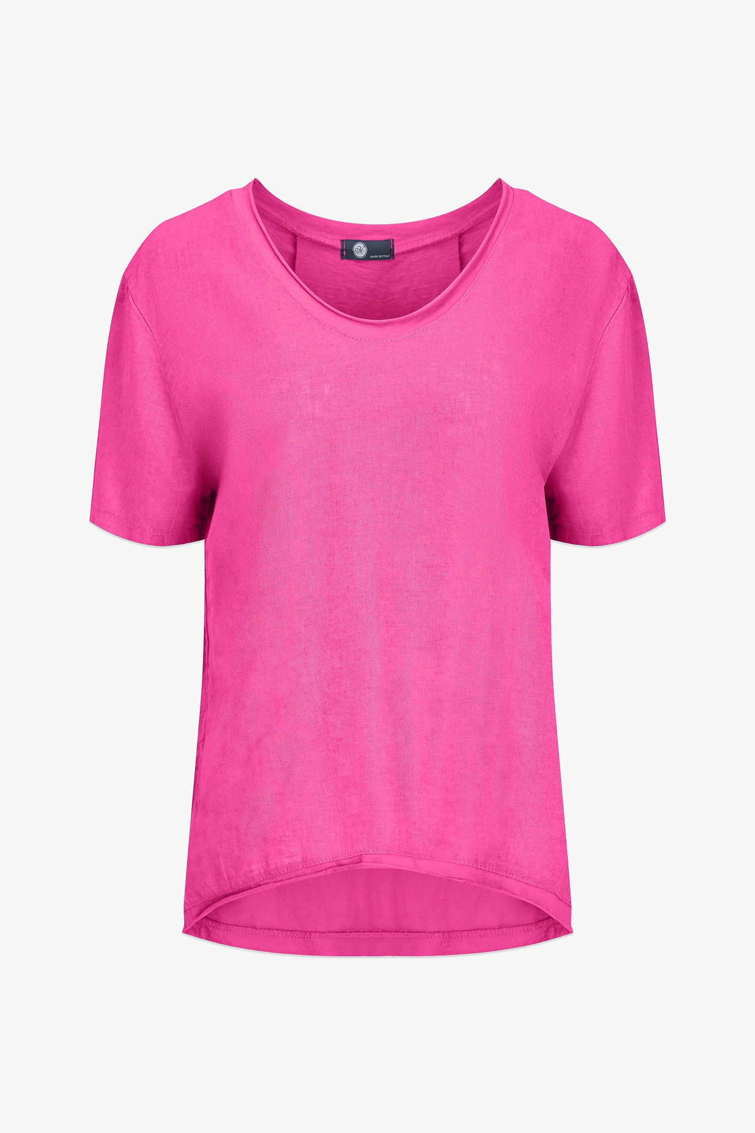 Women's Knit Woven Combo Top