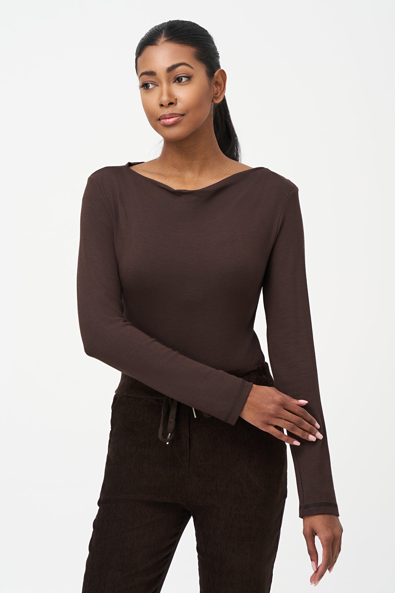 Women's Knit Long Sleeve Top