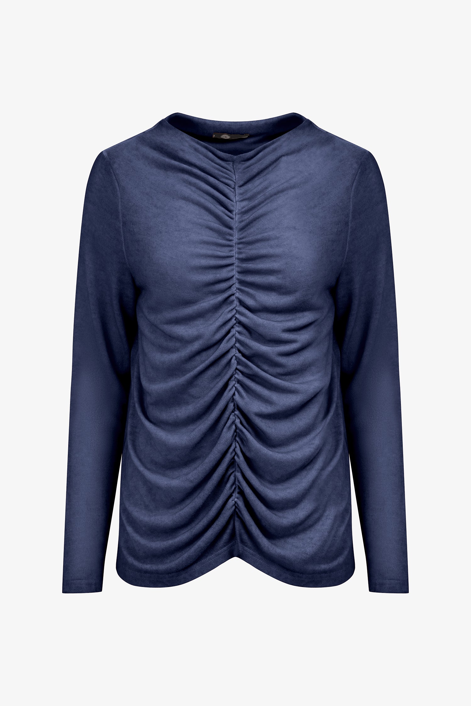 Women's Knit Long Sleeve Mock-Neck Top