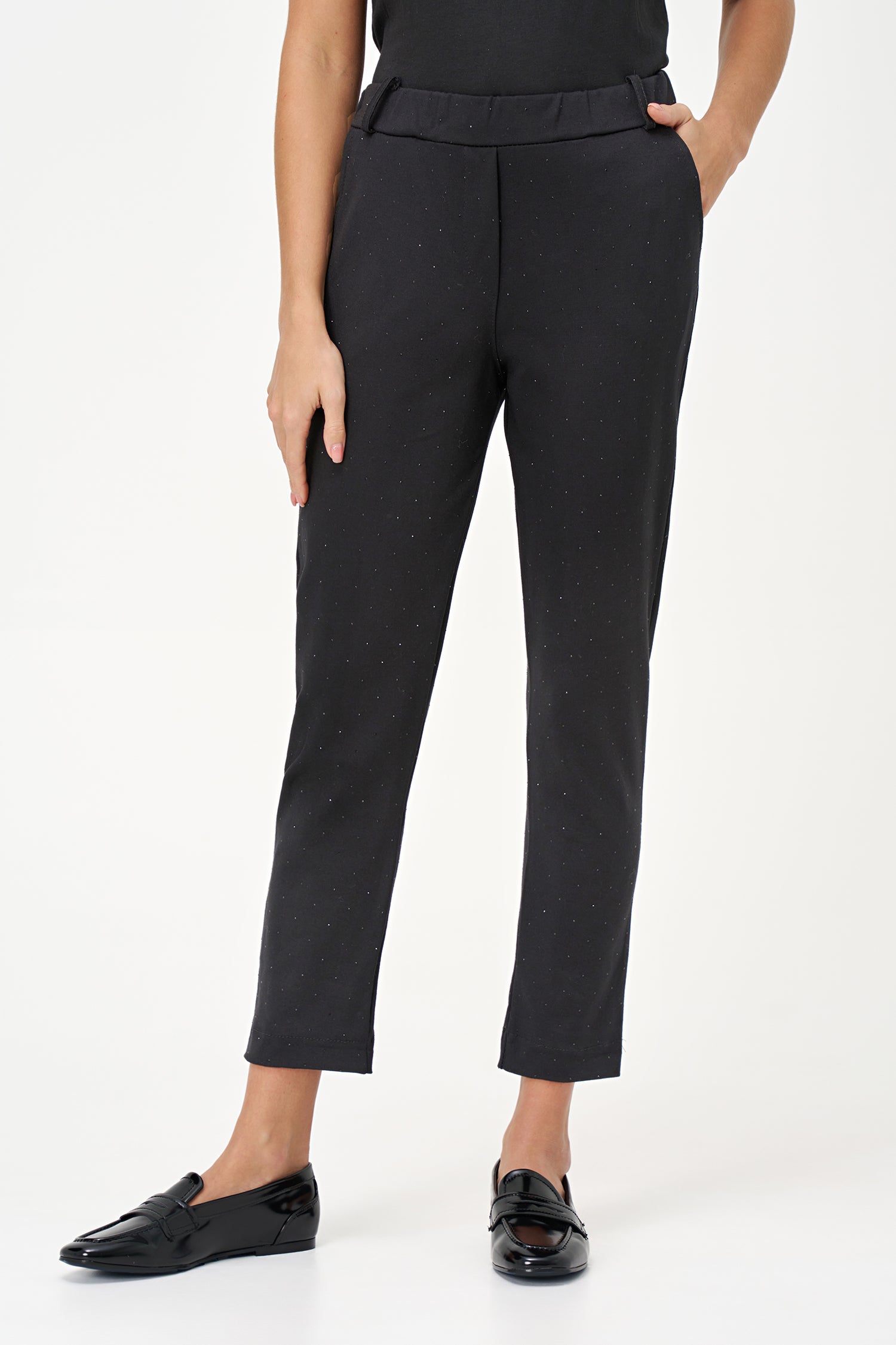 Women's Knit Pull-On Pencil-Leg Pants