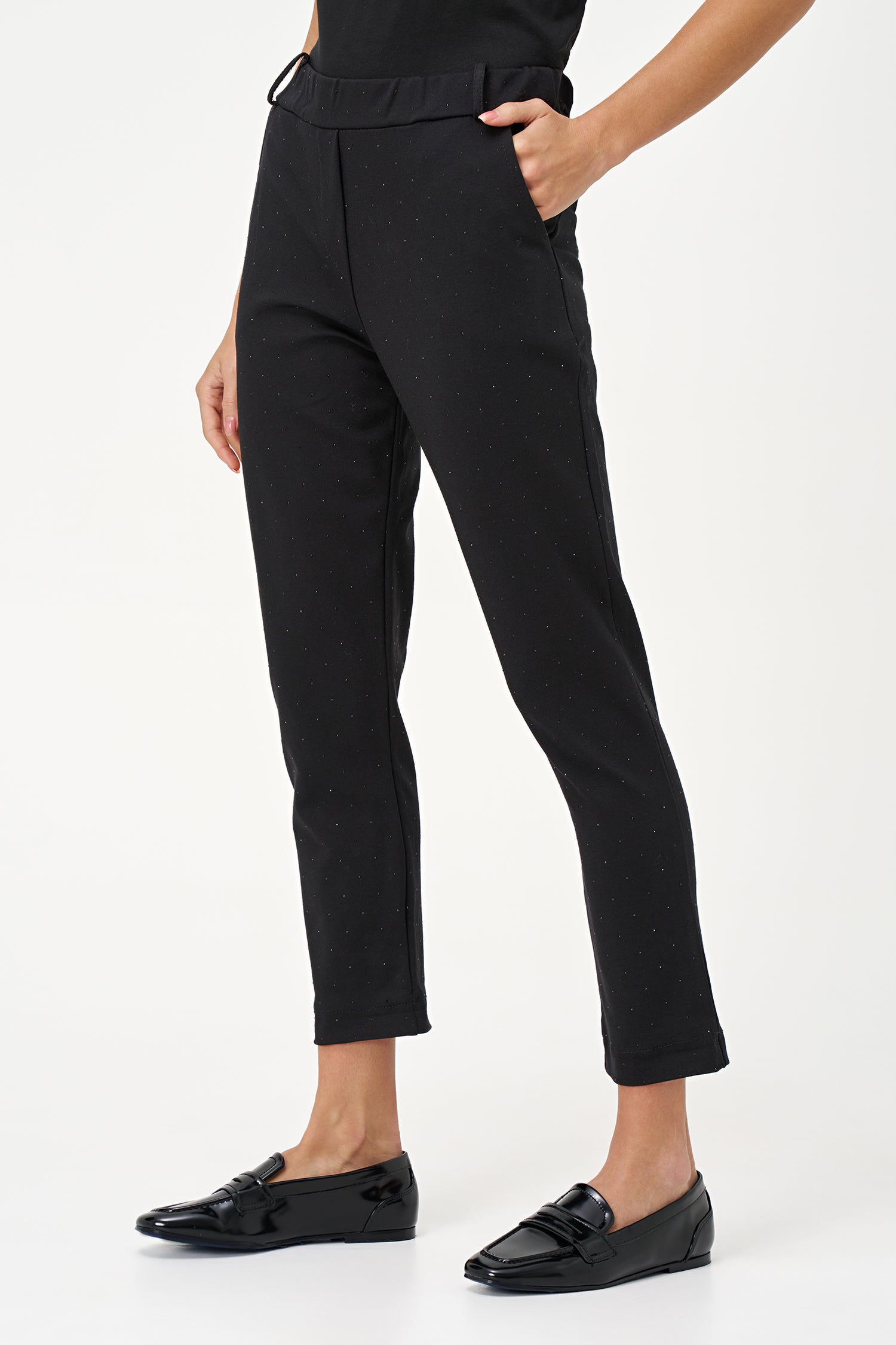 Women's Knit Pull-On Pencil-Leg Pants
