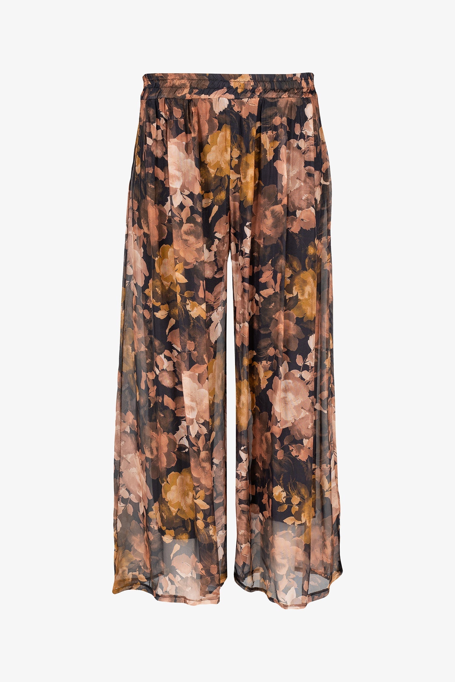 Women's Woven Wide Leg Pull-On Pants