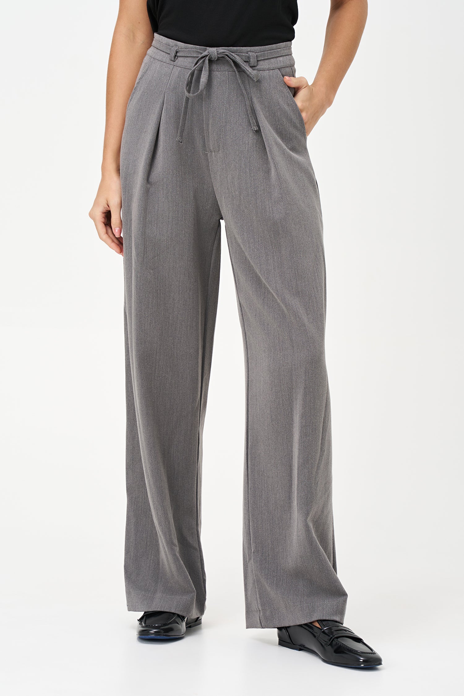 Women's Woven Zip-Up Pants