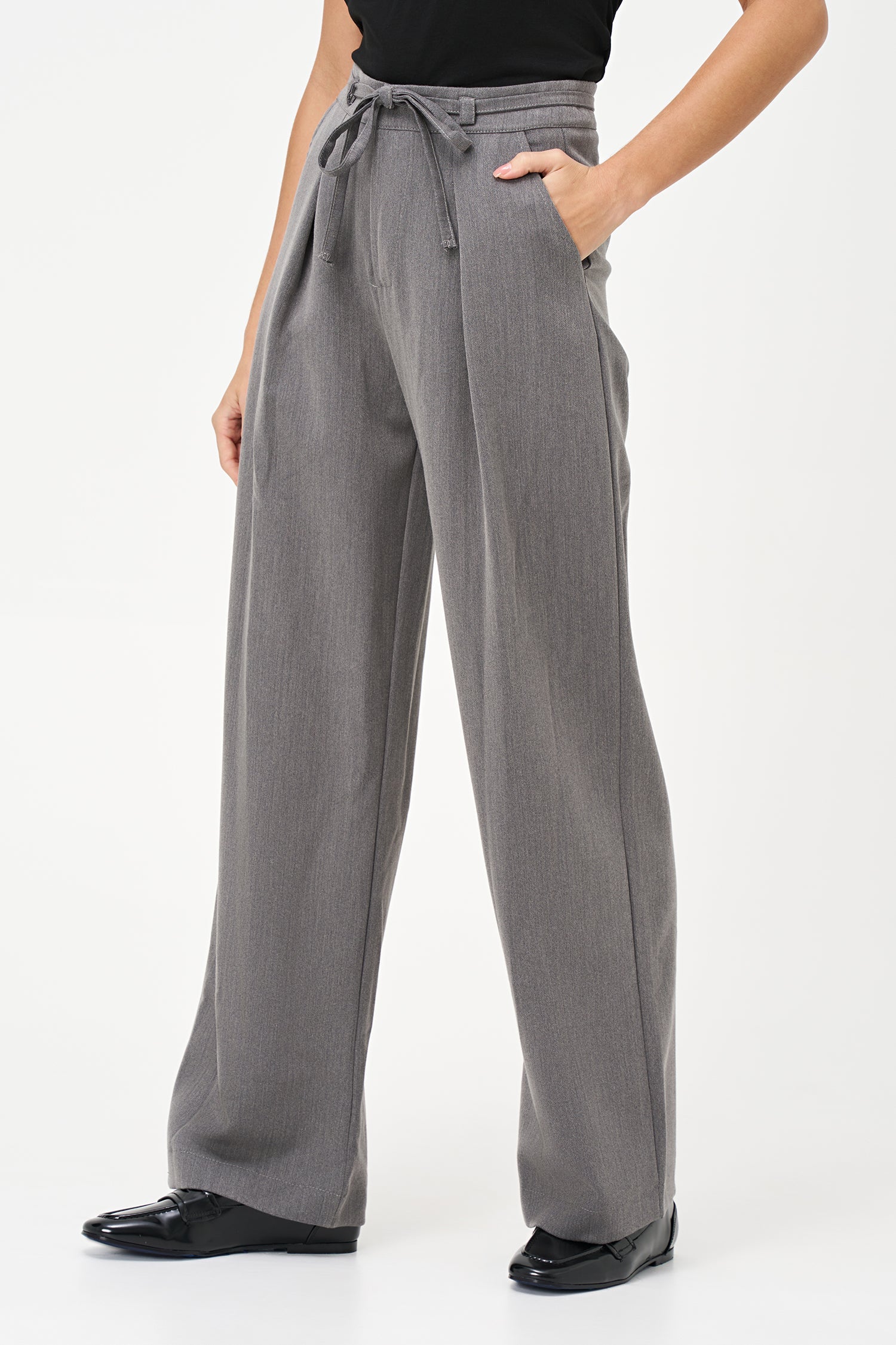 Women's Woven Zip-Up Pants