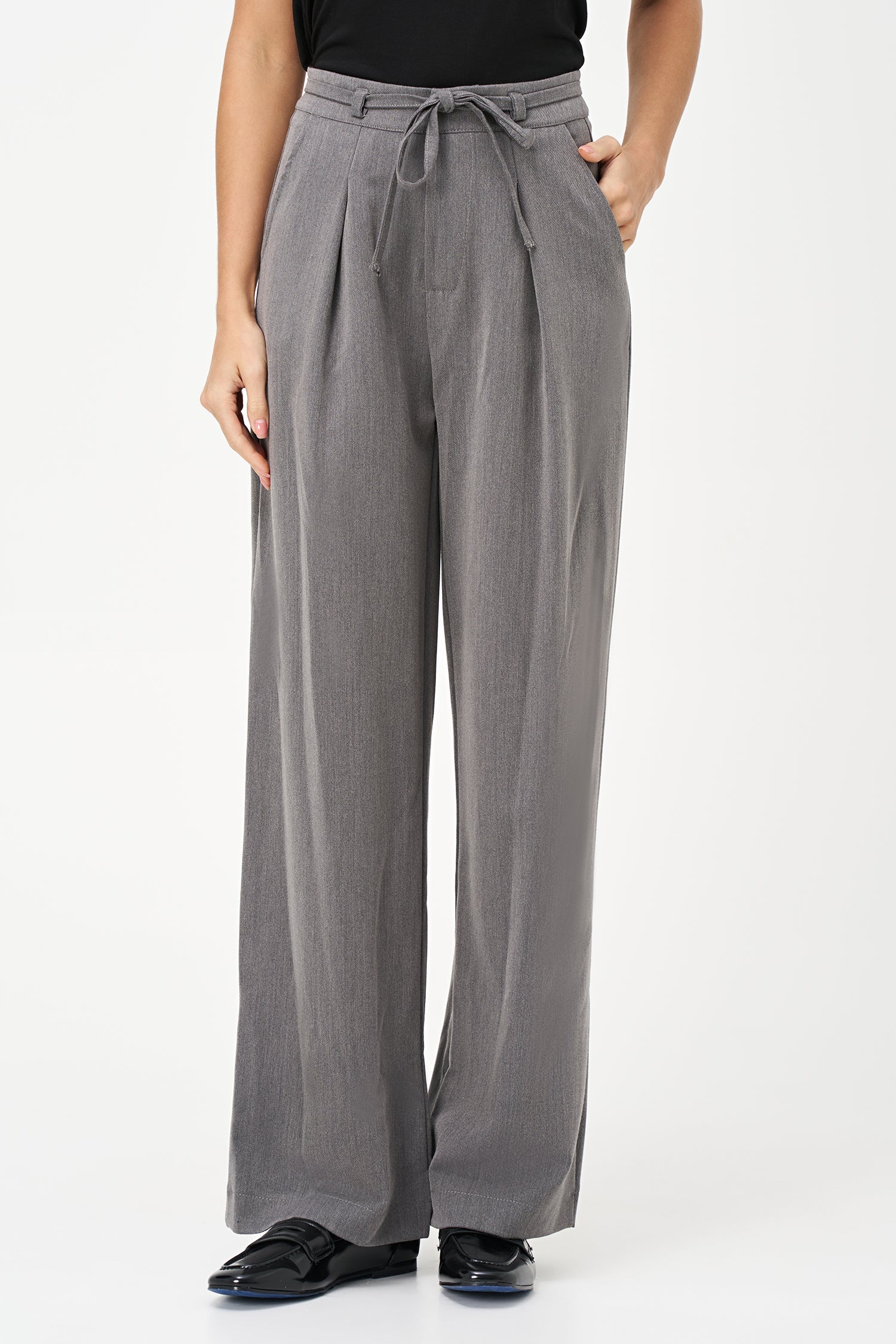 Women's Woven Zip-Up Pants
