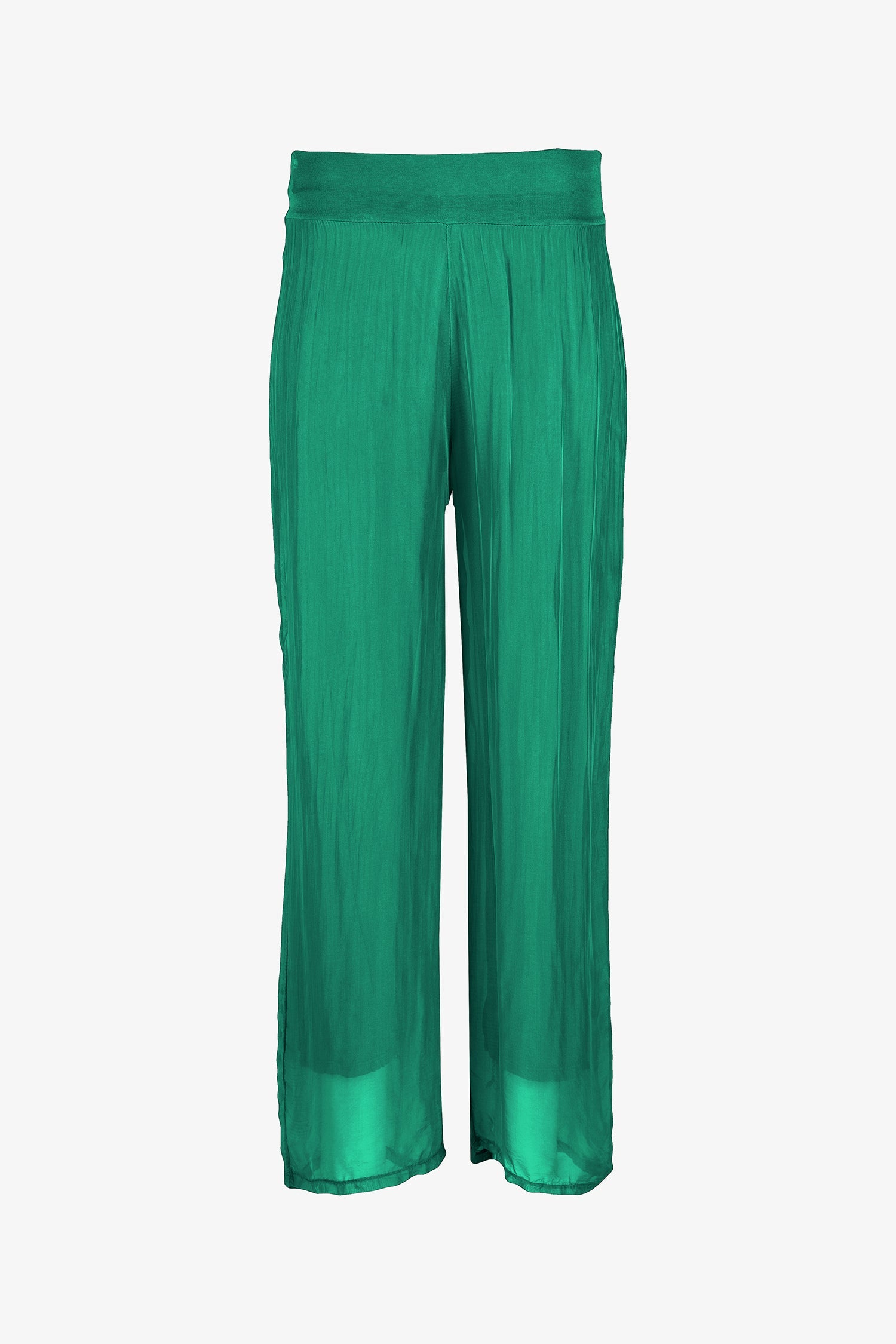 Women's Woven Pull-On Straight Leg Pants