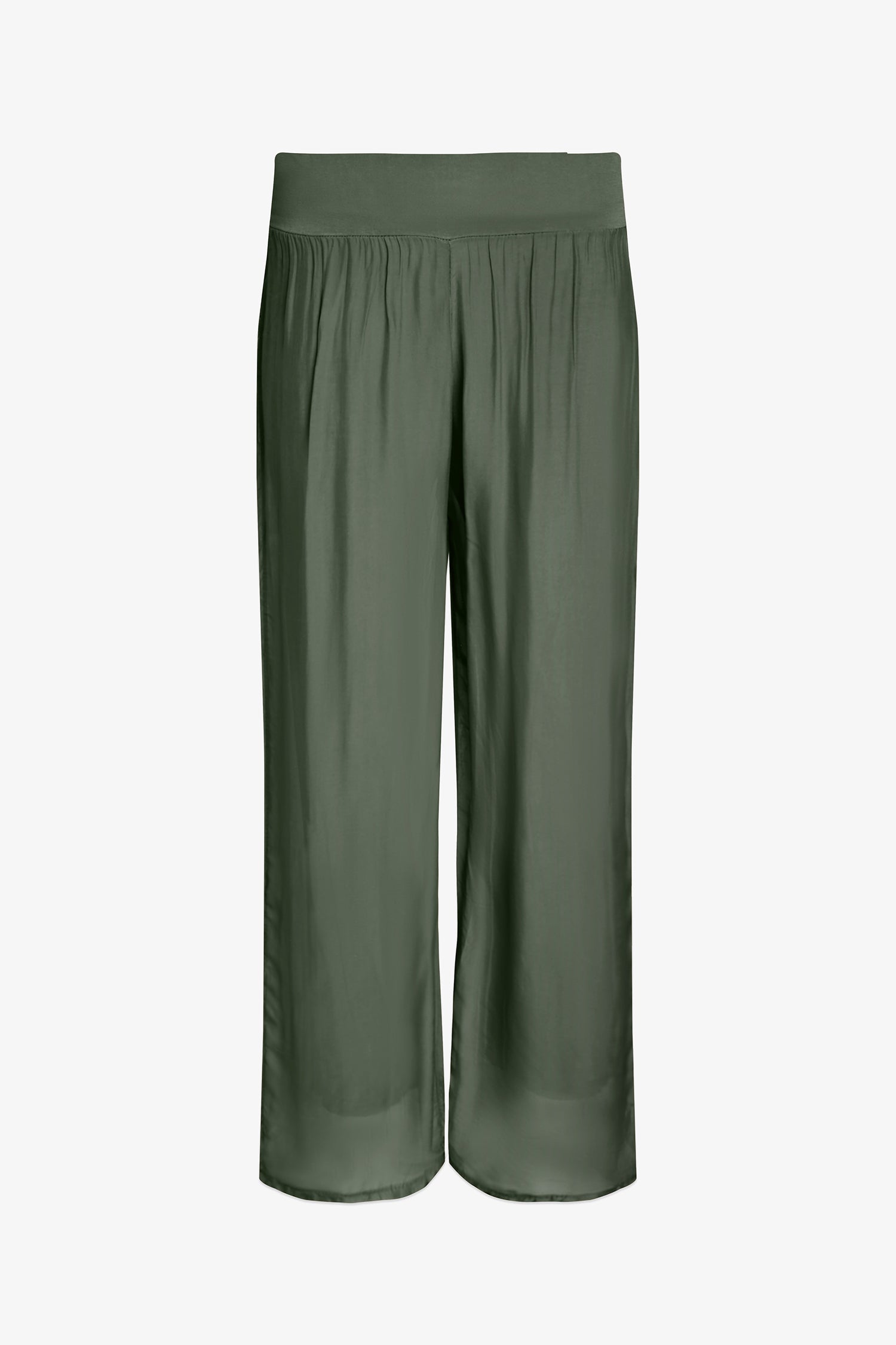Women's Knit Woven Combo Trousers
