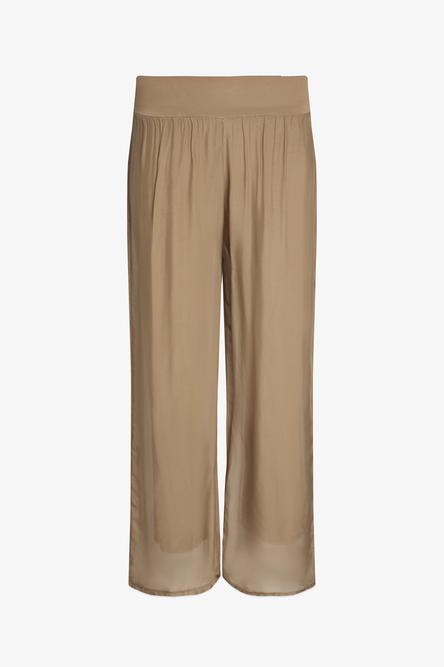 Women's Knit Woven Combo Trousers