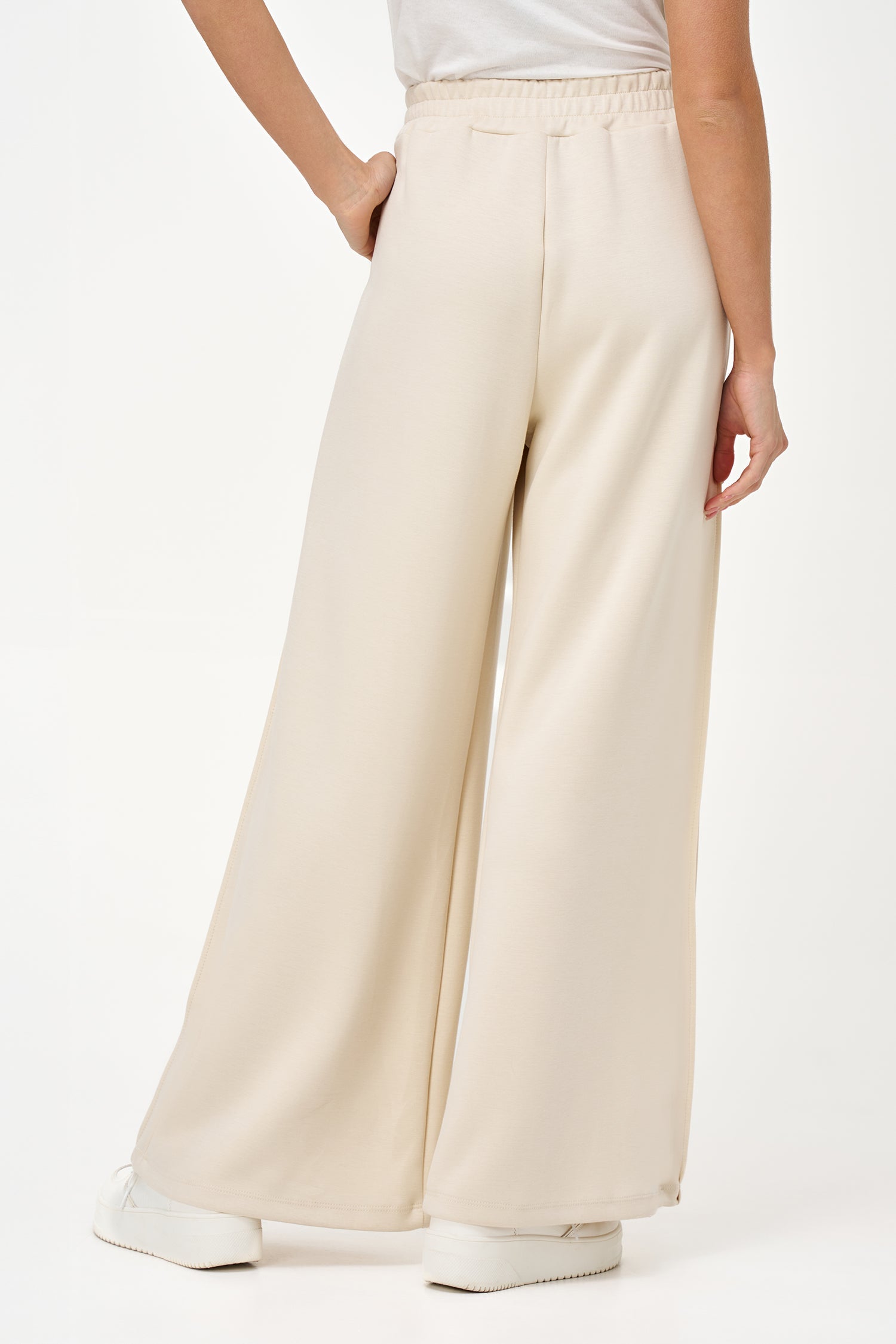 Women's Knit Pull-On Wide-Leg Pants