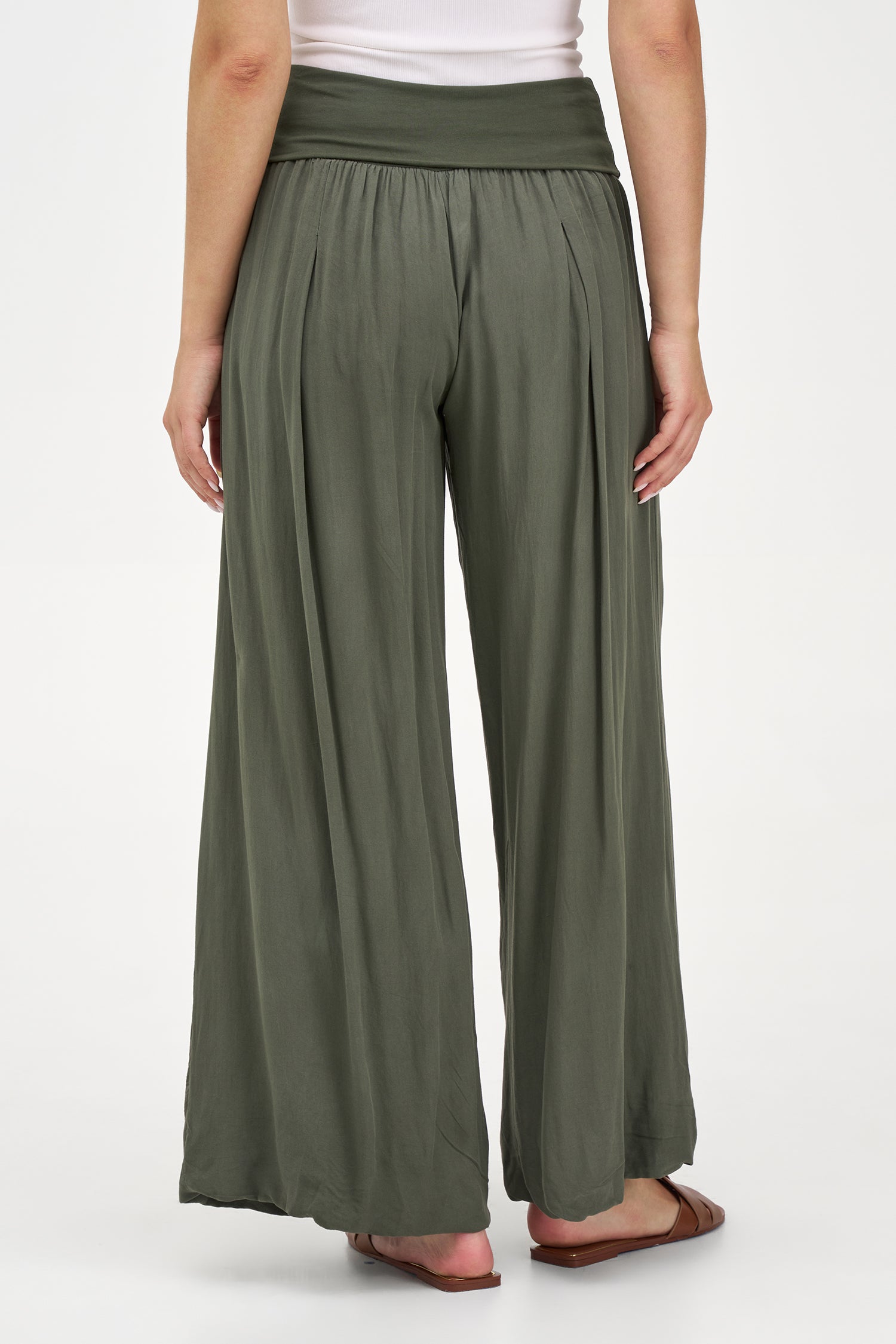 Women's Knit/Woven Combo Trousers