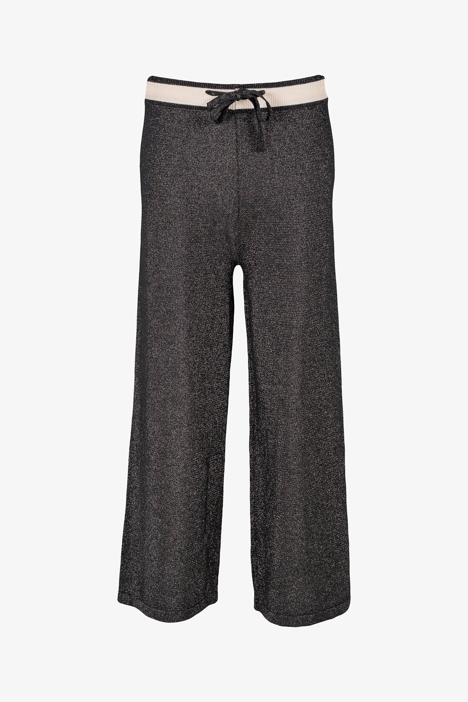 Women's knit pull-on pant, with draw cord at waistband