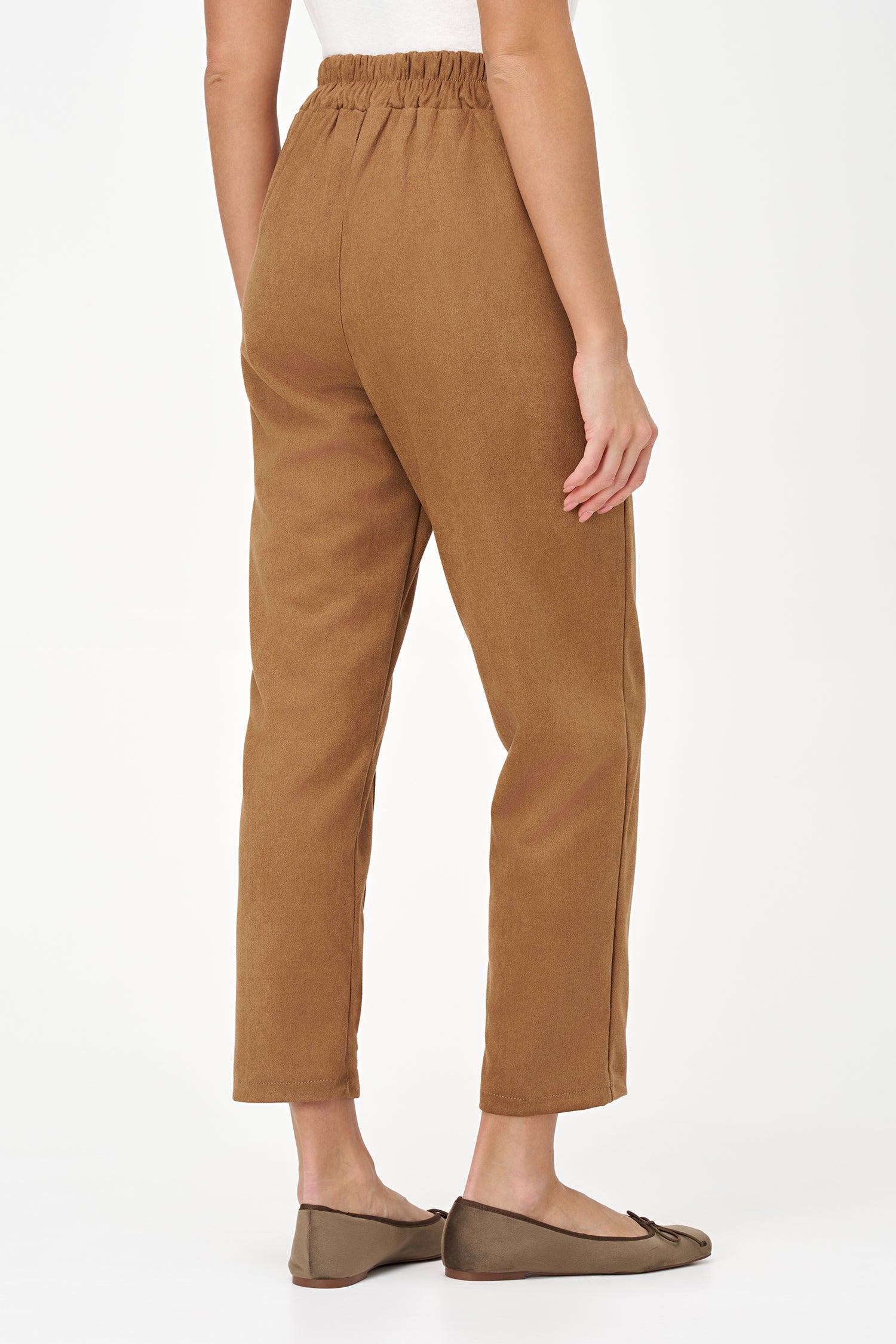 Women's Knit Pull-On Pencil Leg Pants With Scoop Pockets