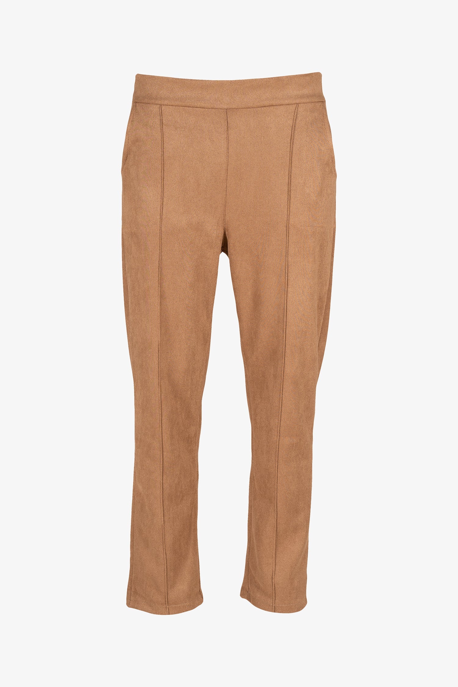 Women's Knit Pull-On Pencil Leg Pants With Scoop Pockets