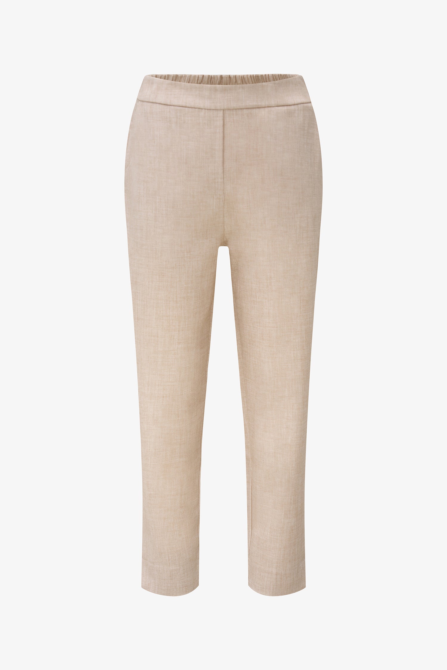 Women's Woven Zip-Up Tapered Pants