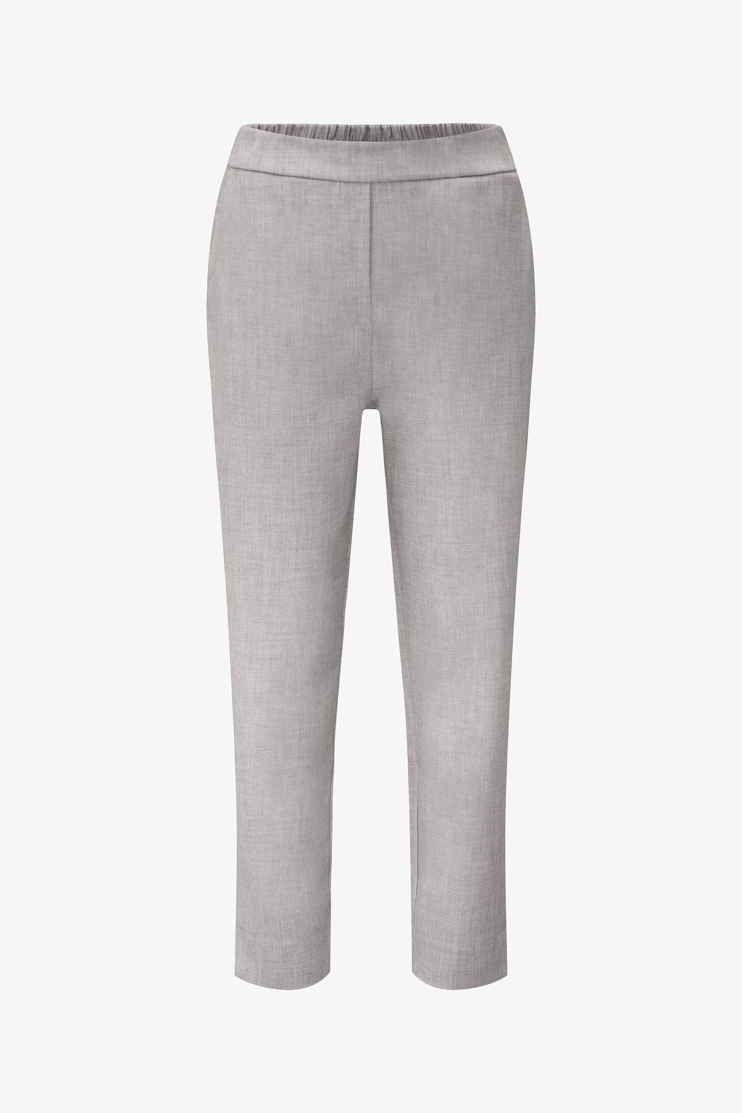 Women's Woven Zip-Up Tapered Pants