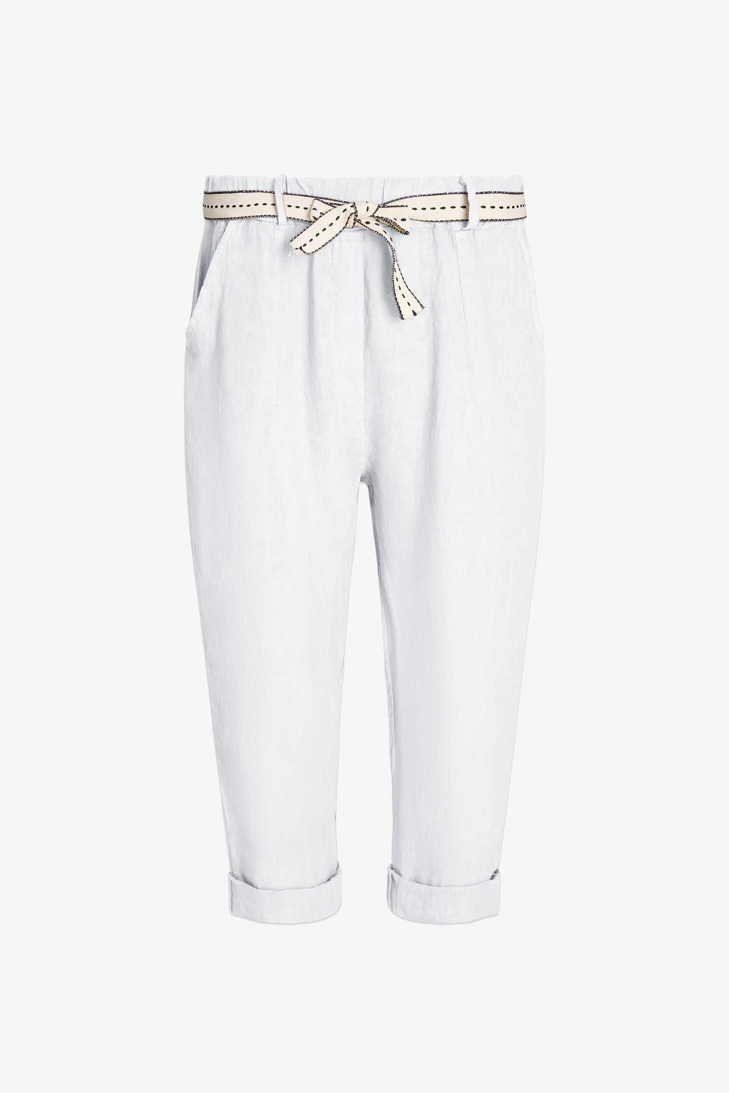 Women's Woven Capri Trousers