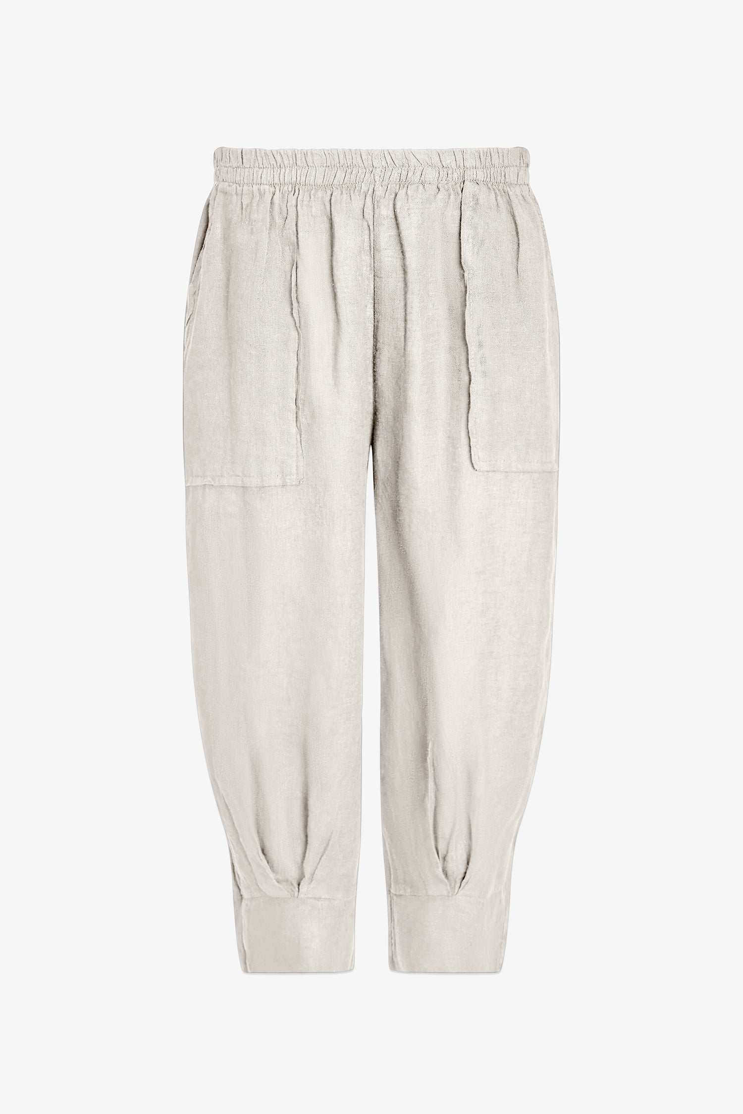 Women's Woven Capri Trousers