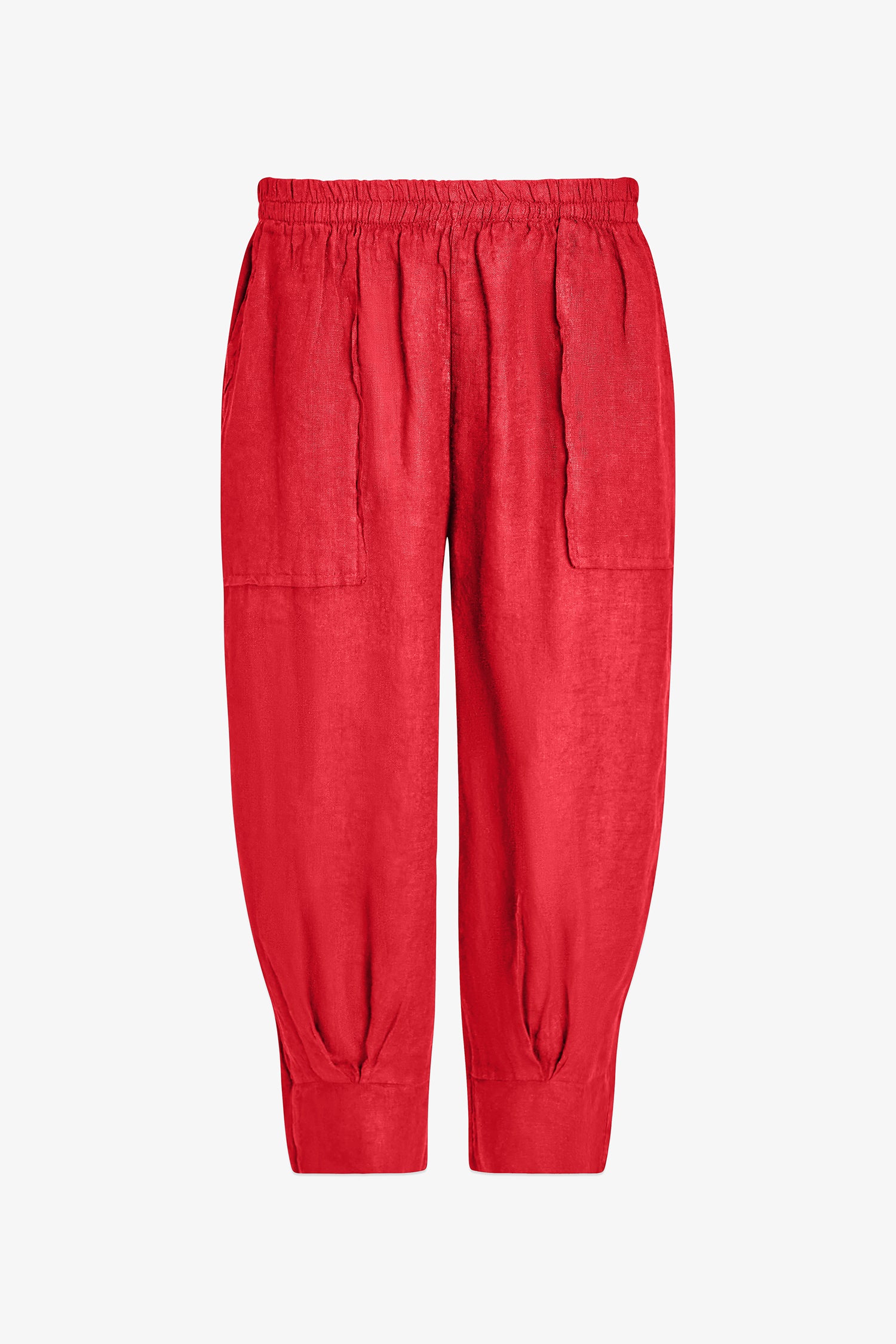 Women's Woven Capri Trousers