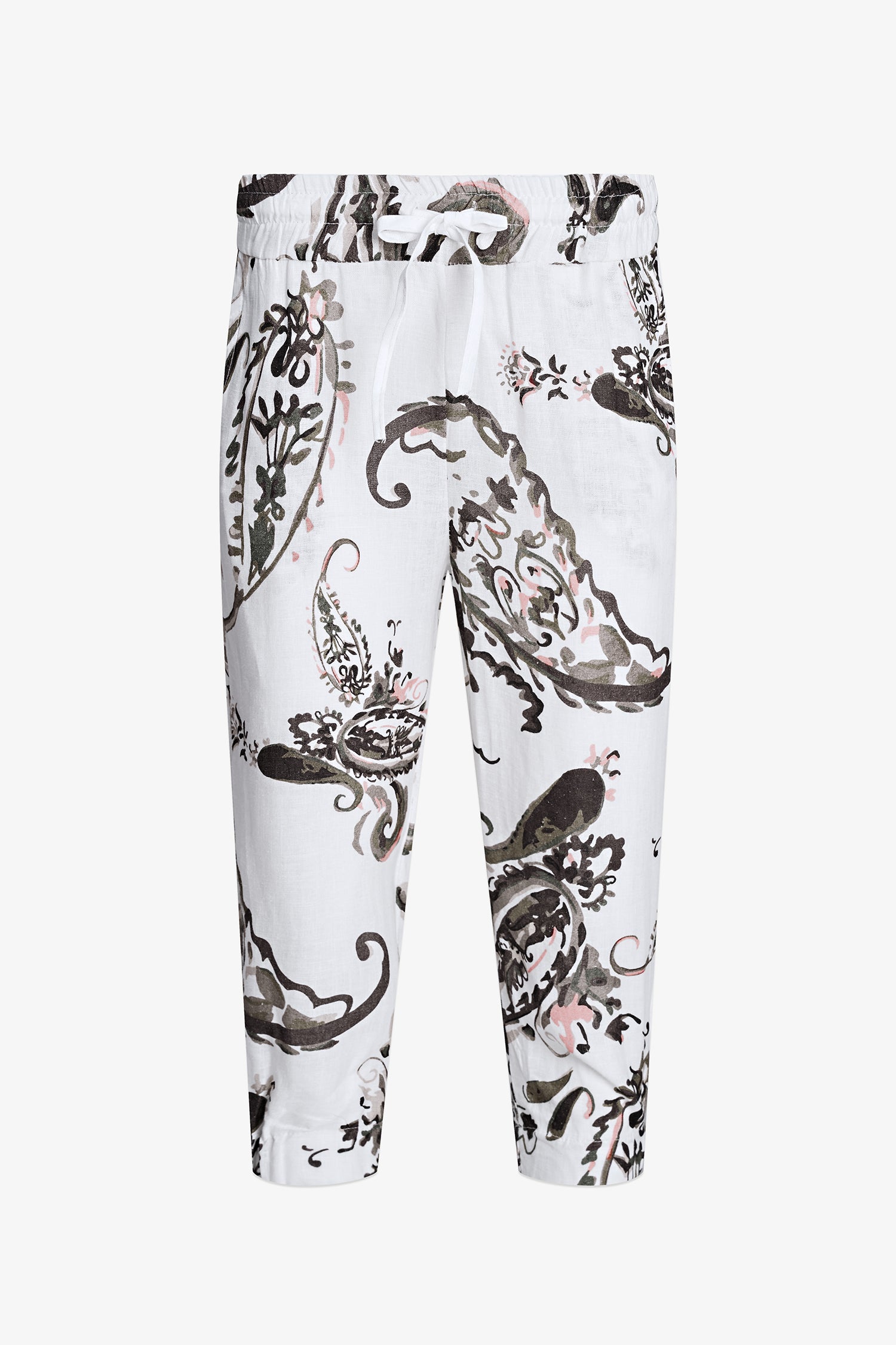 Women's Woven Capri Trousers