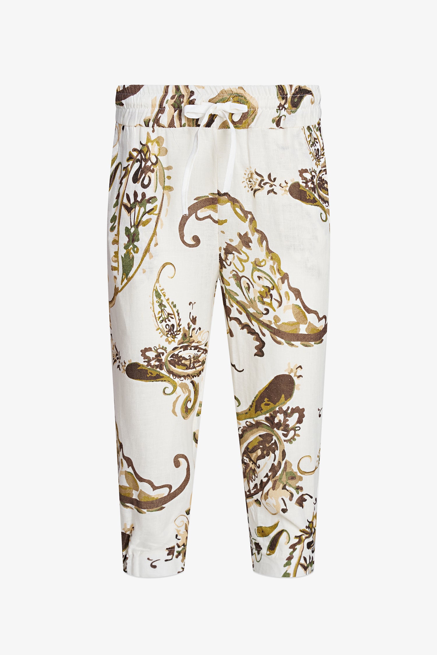 Women's Woven Capri Trousers