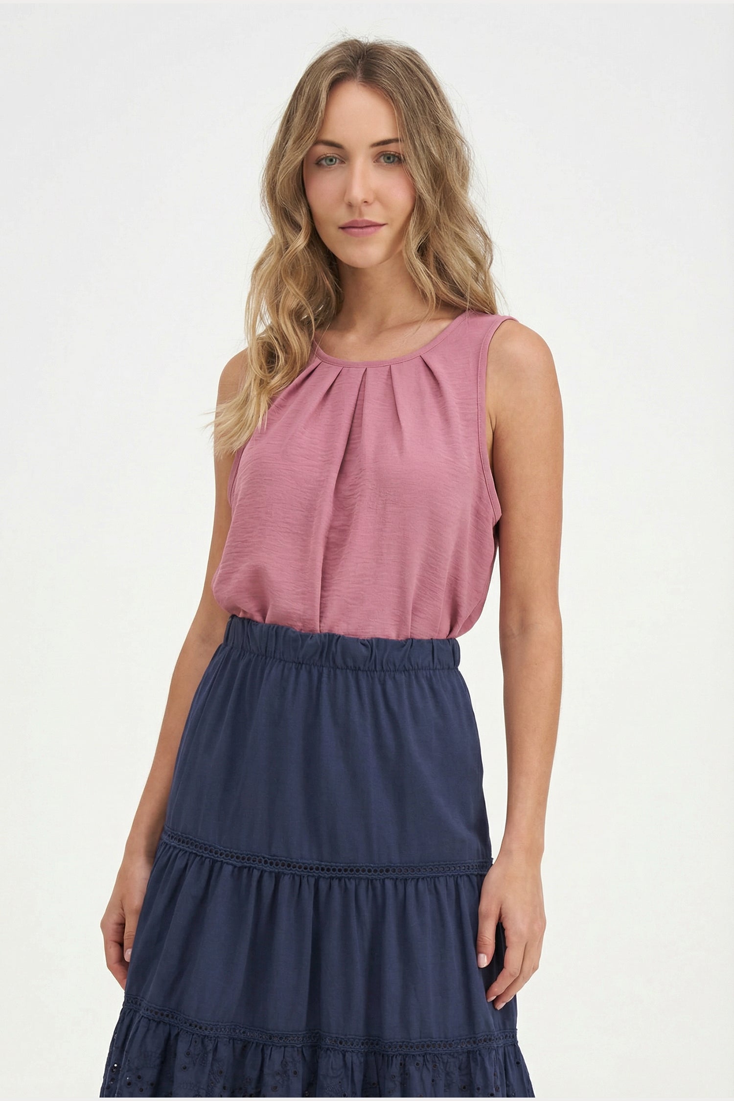 Women's Woven Sleeveless Top