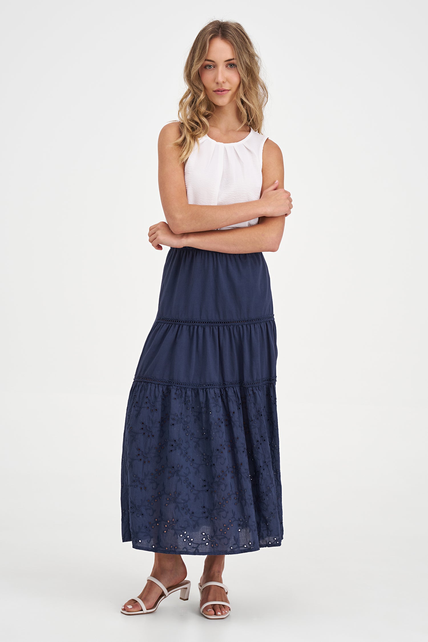 Women's Woven Sleeveless Top