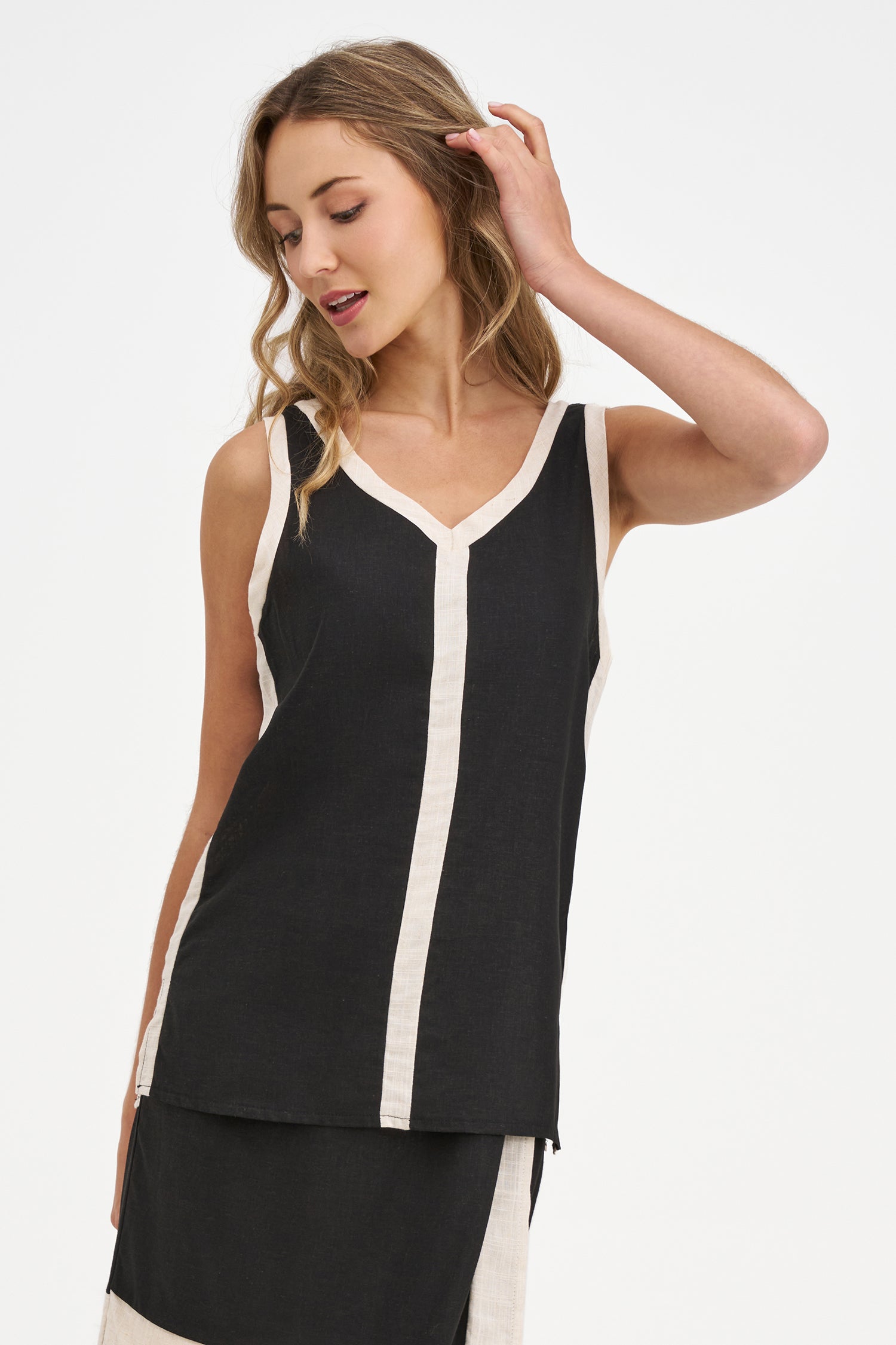 Women's Woven Sleeveless Top