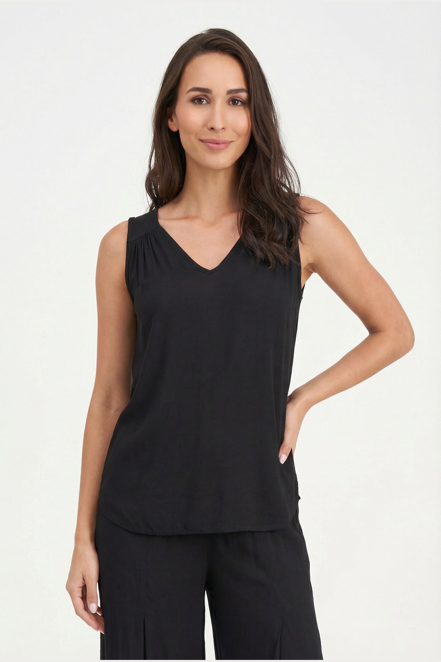 Women's Woven Sleeveless Top
