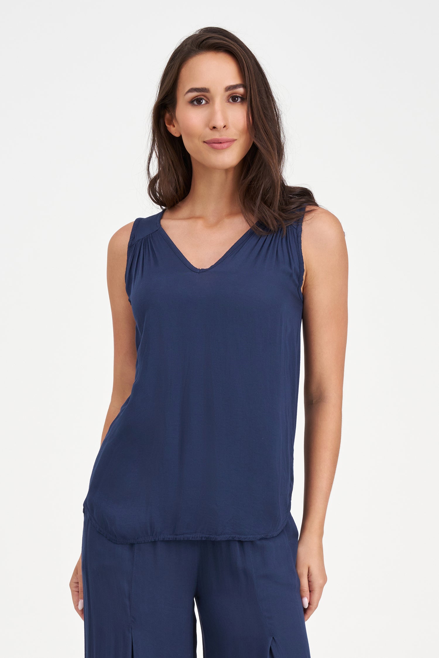 Women's Woven Sleeveless Top