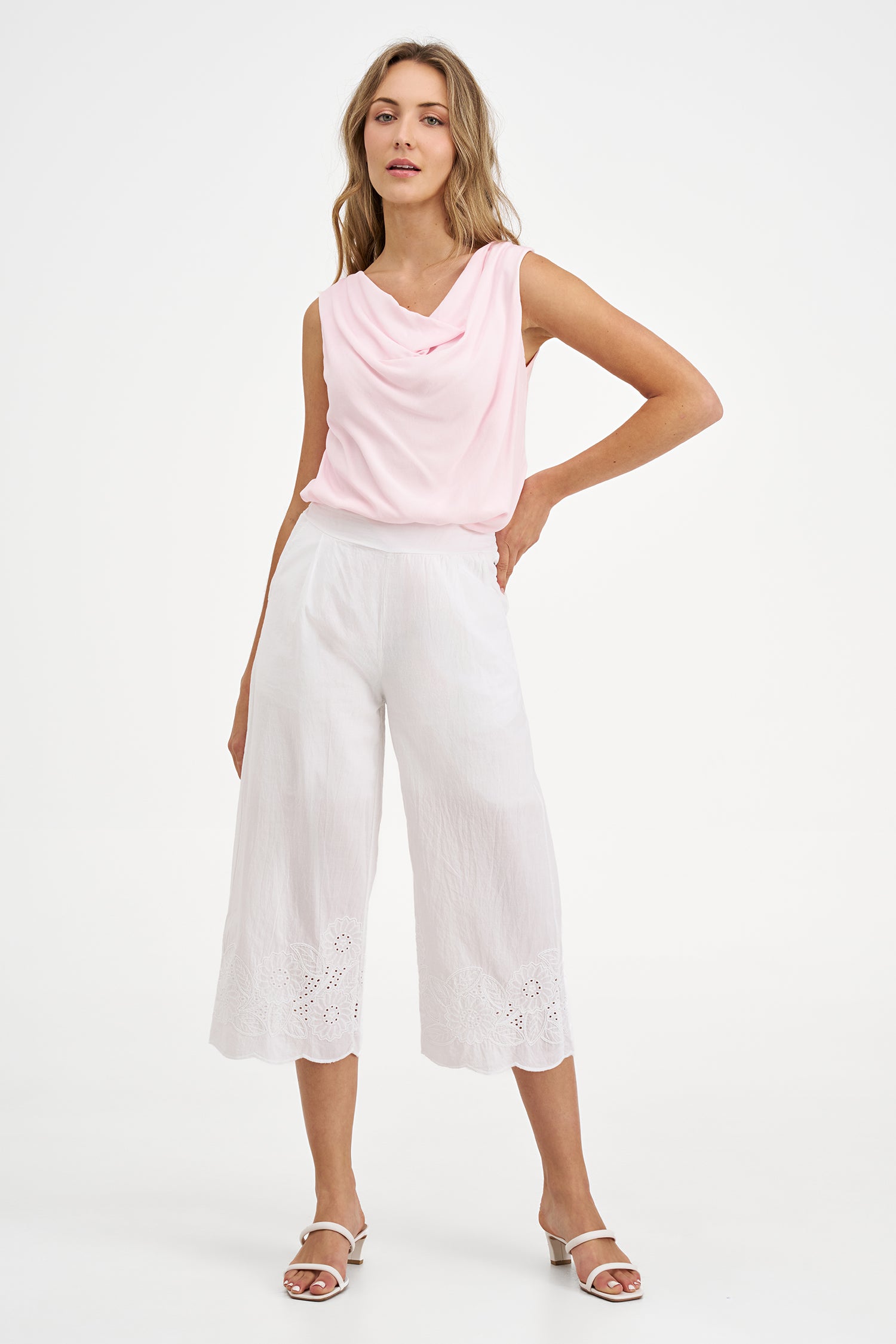 Women's Woven Sleeveless Top