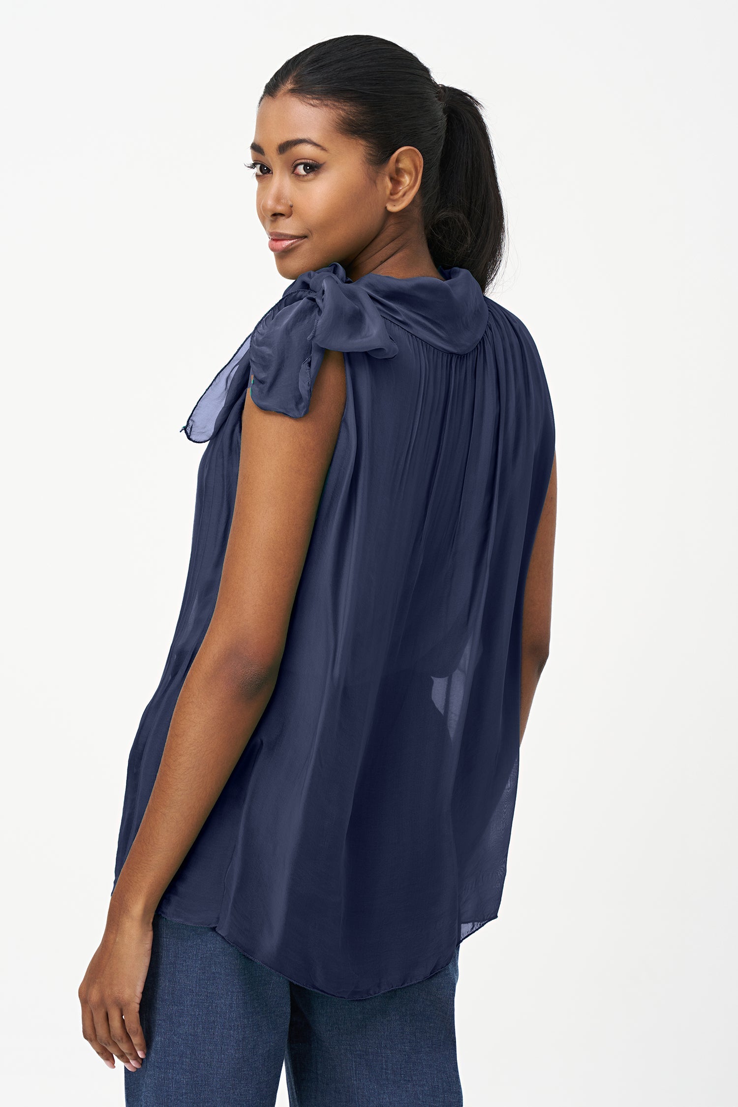 Women's Woven Sleeveless Top