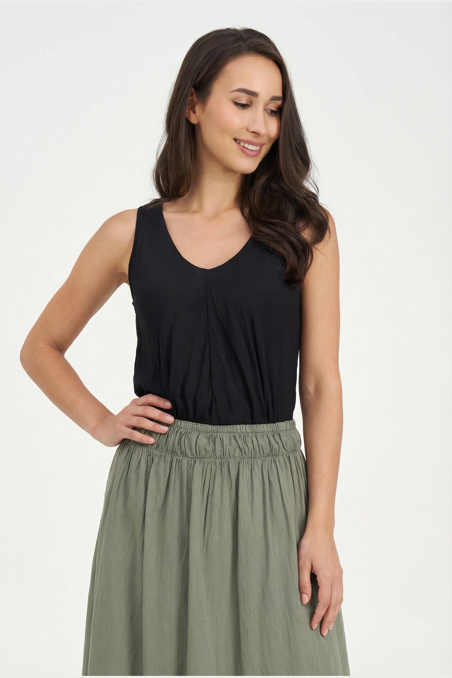 Women's Woven Sleeveless Top