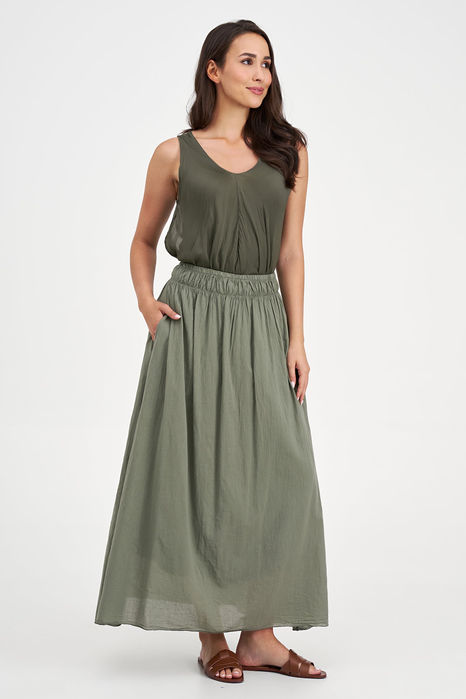 Women's Woven Sleeveless Top