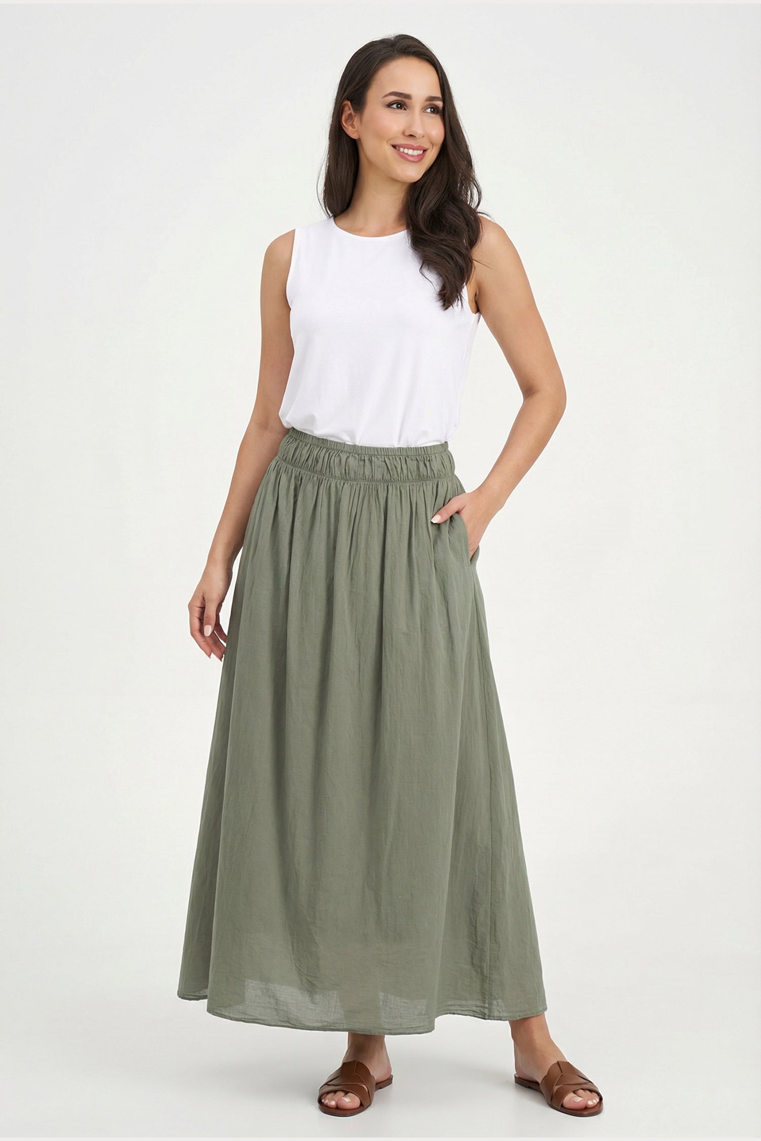 Women's Woven Sleeveless Top