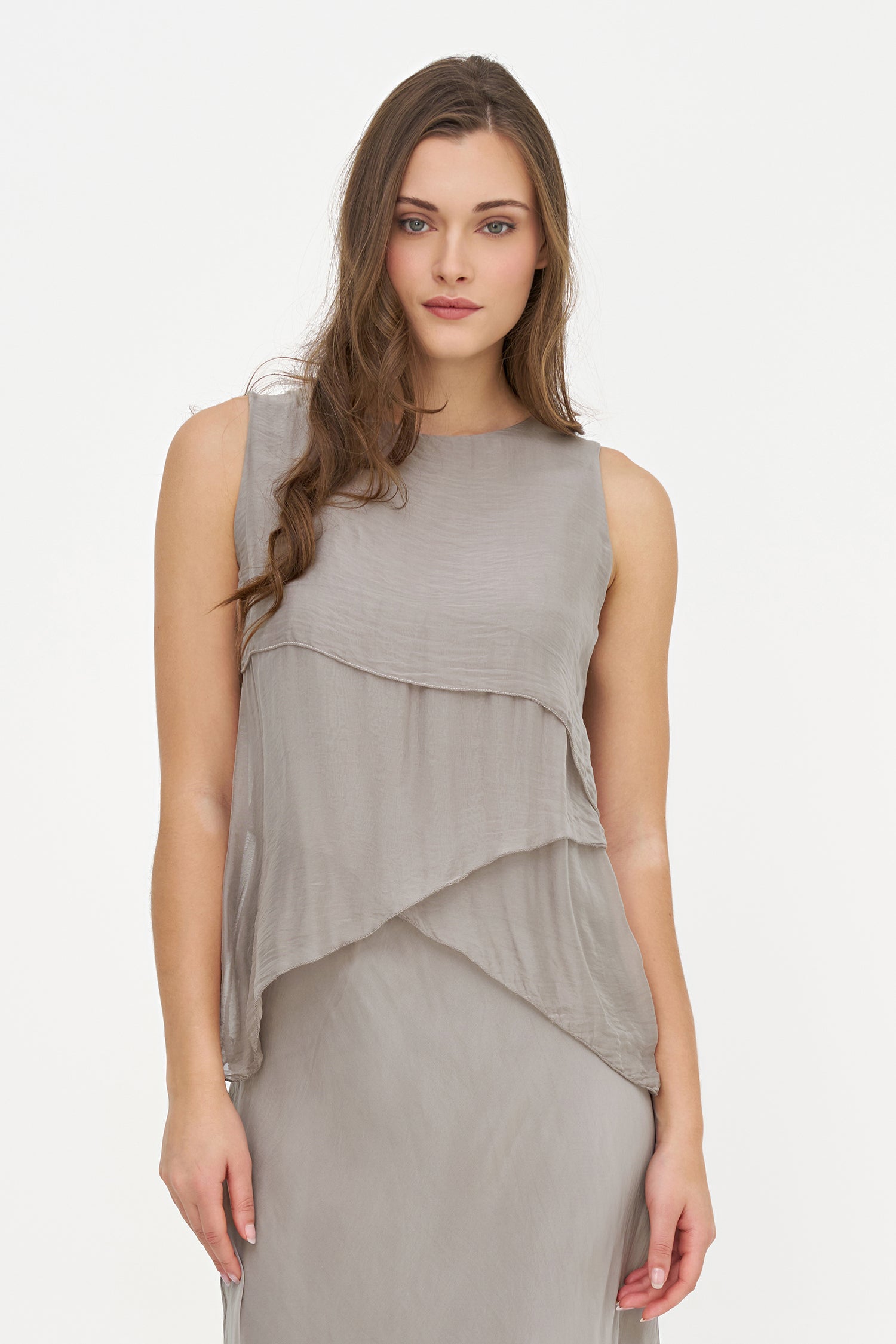 Women's Woven Top - Sleeveless