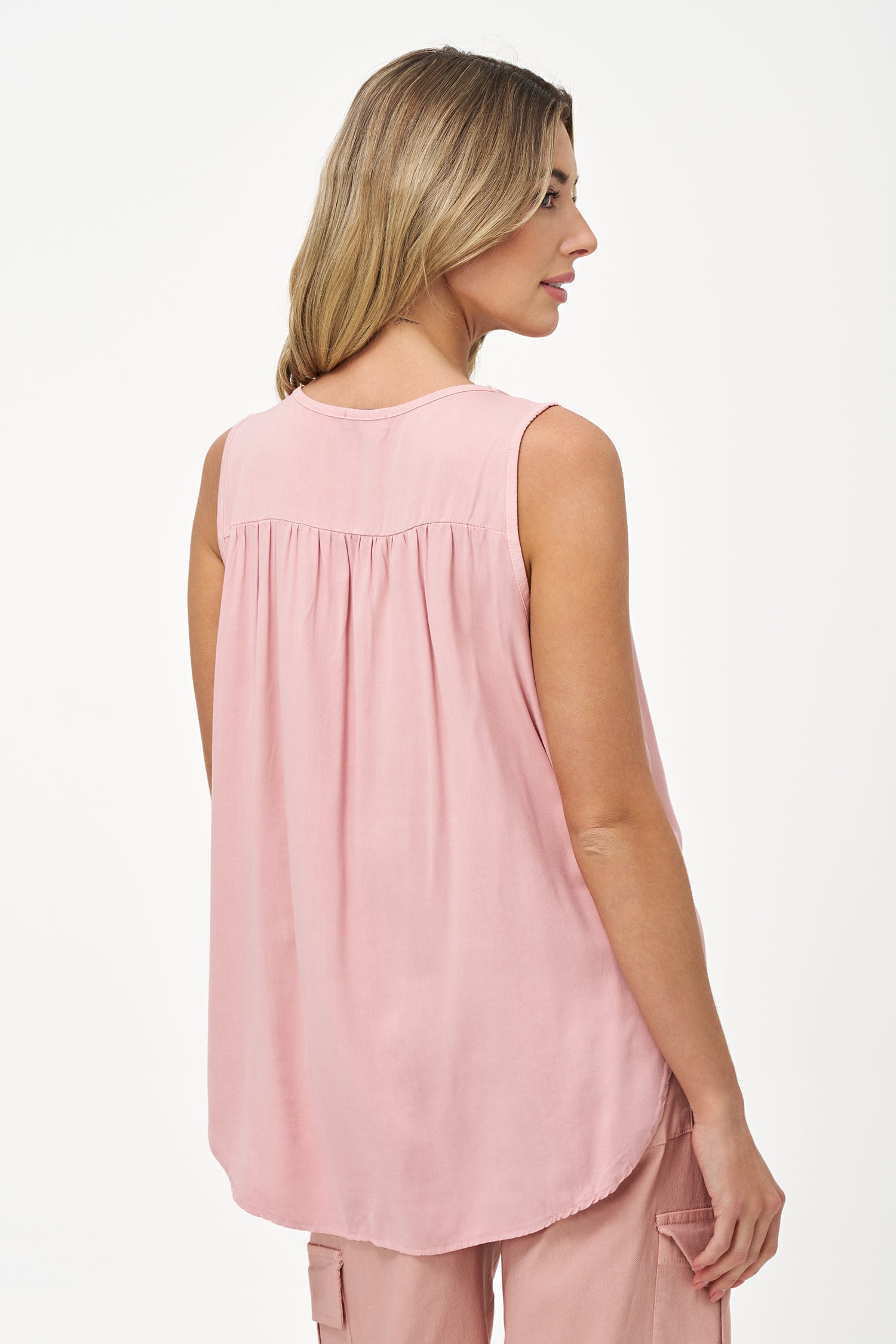 Women's Woven Sleeveless Top