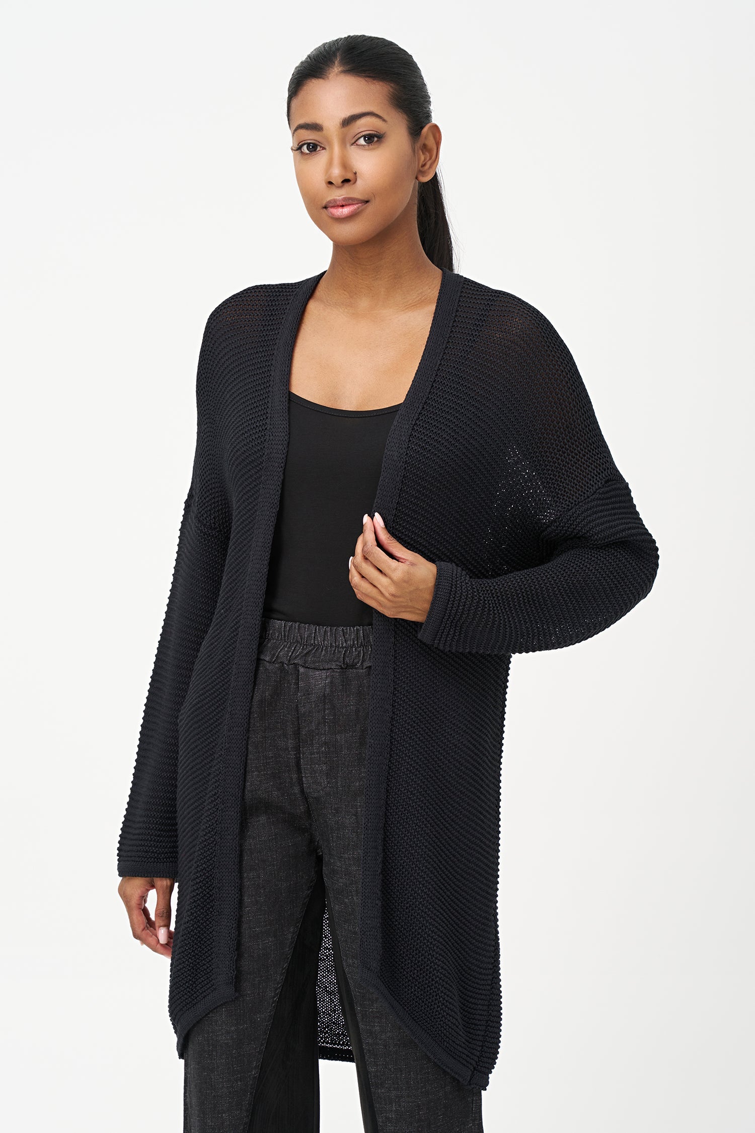Women's Knit Long Sleeve Cardigan