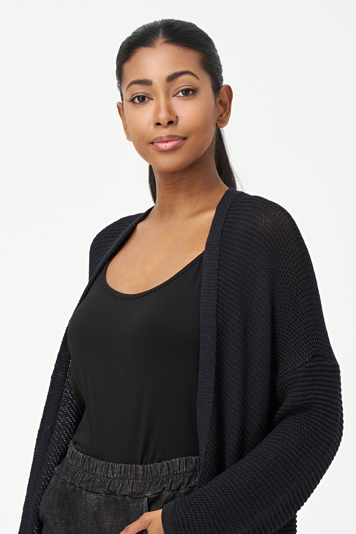 Women's Knit Long Sleeve Cardigan
