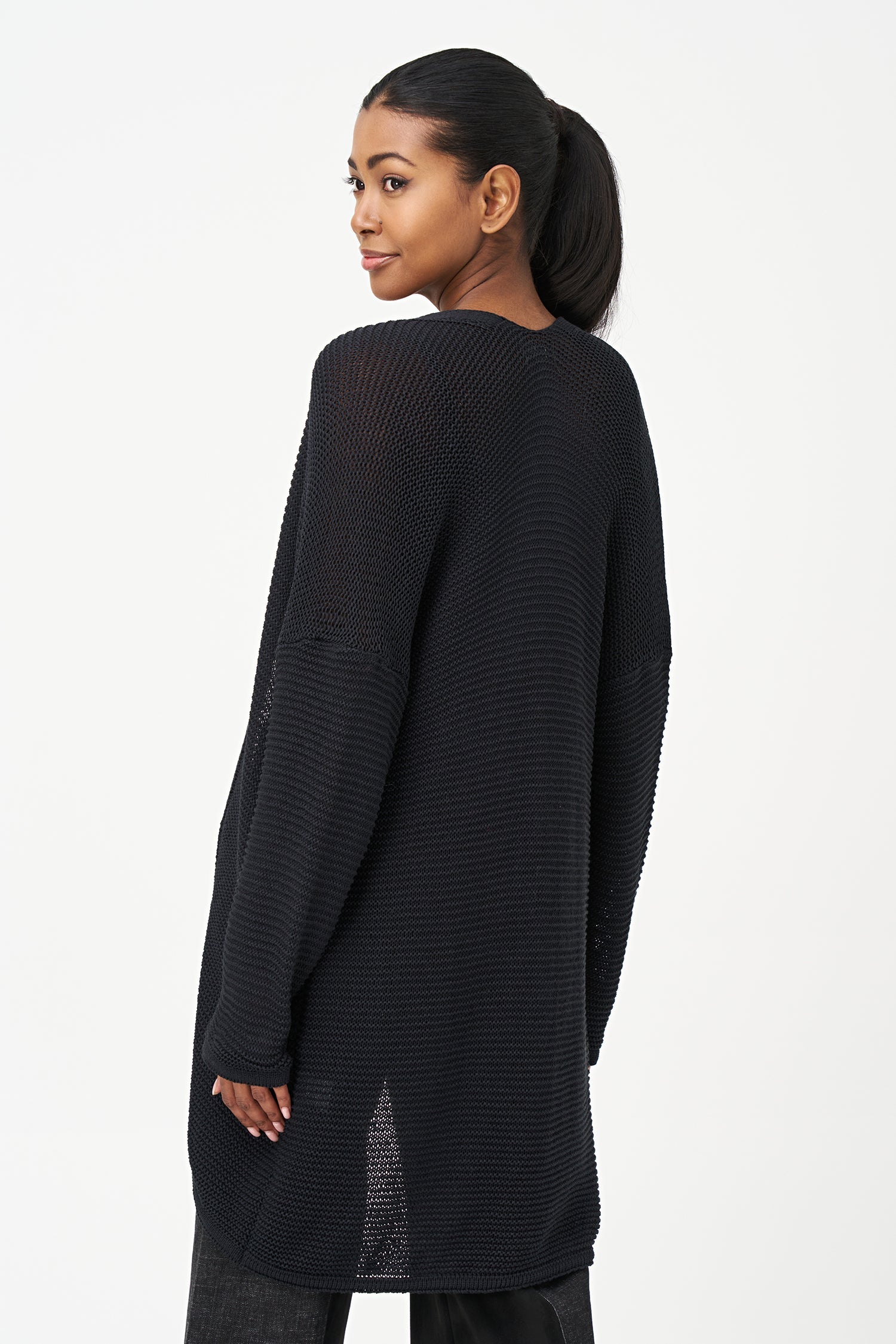 Women's Knit Long Sleeve Cardigan